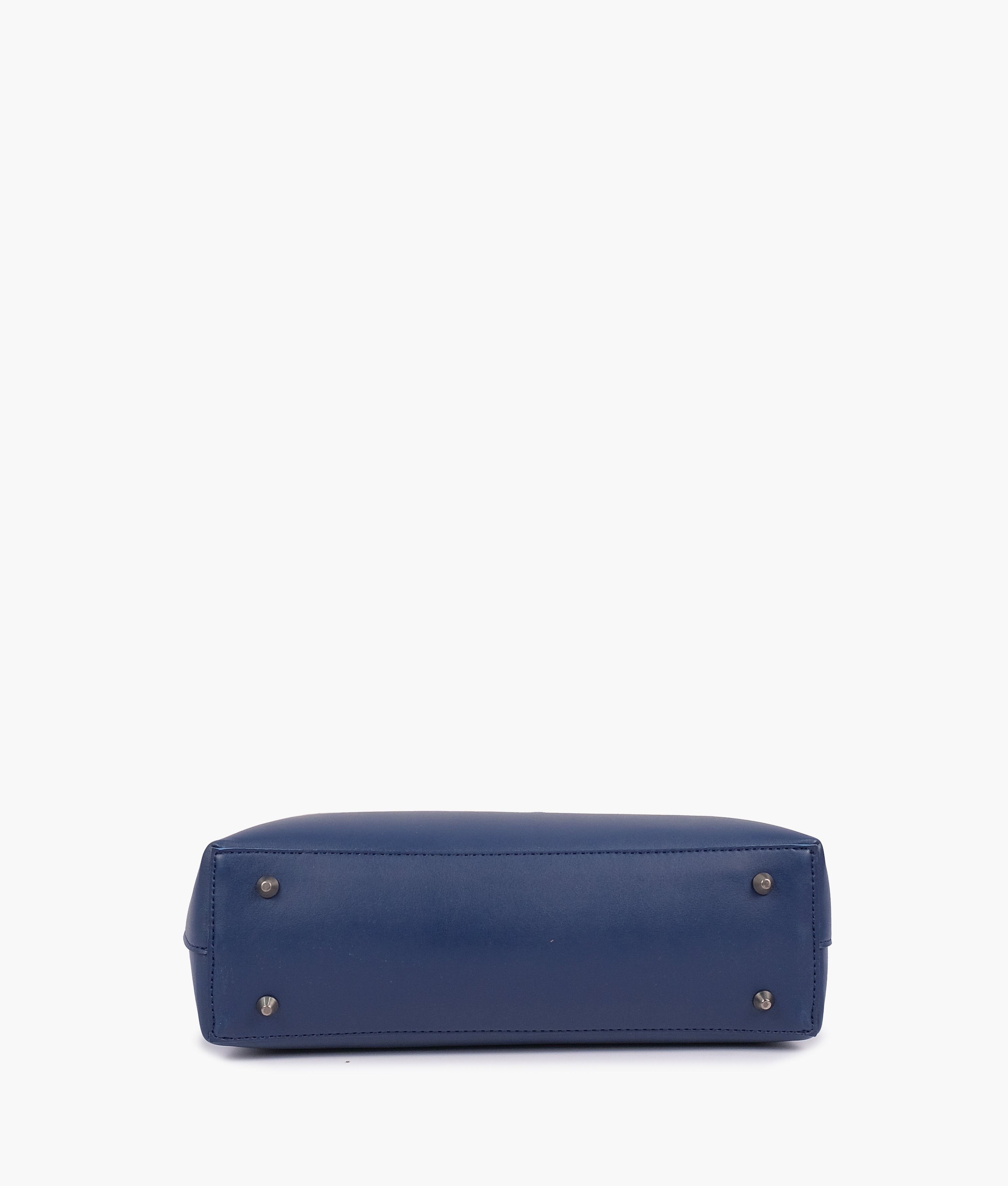 RTW Creation - Blue tote bag with detachable pouch