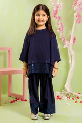 Shop Chiffon Sequence Embroidered 2 Pc Suit in Blueâ??stylish, elegant, and comfortable dress for girls.