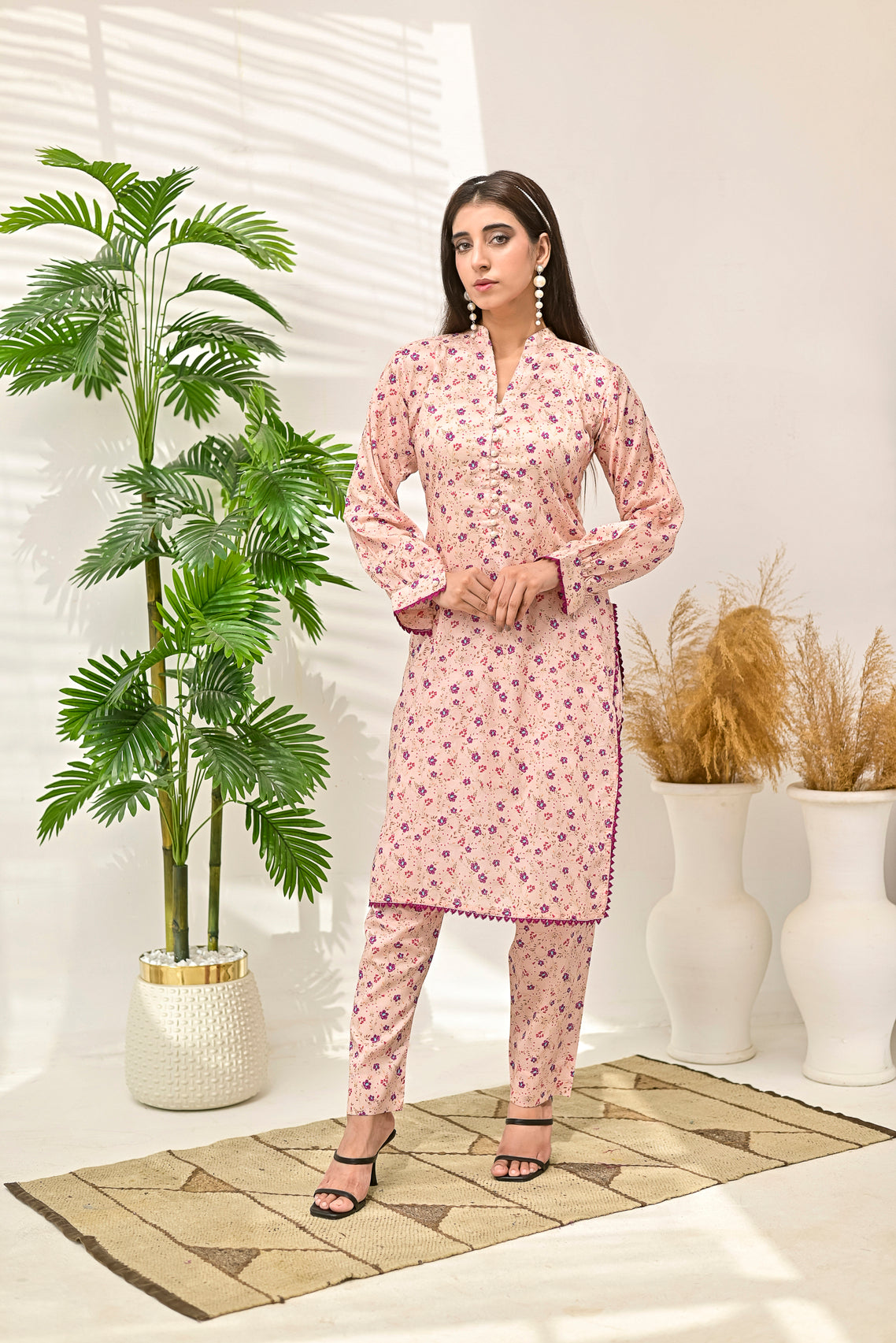 Silcot Stitched Summer Collection'2025-Blush Petals