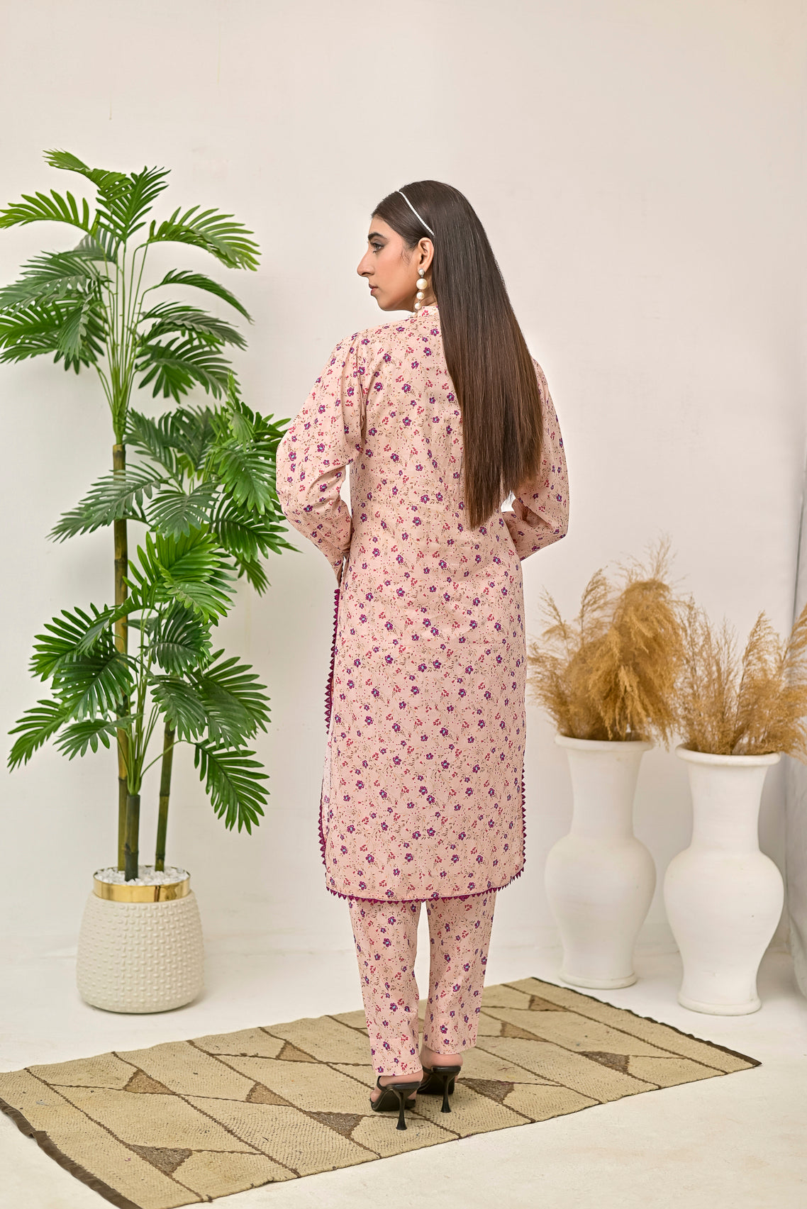 Silcot Stitched Summer Collection'2025-Blush Petals