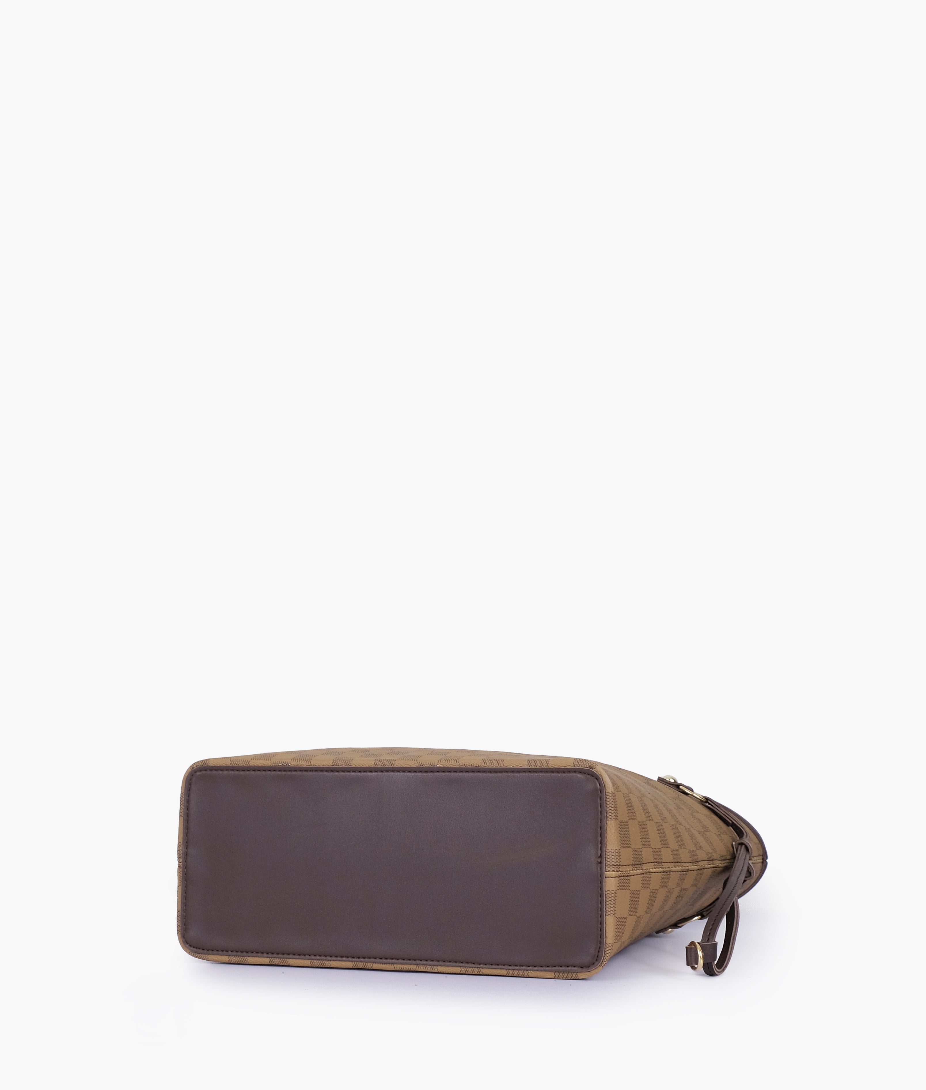 RTW Creation - Brown checkered neverfull tote bag