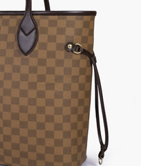 RTW Creation - Brown checkered neverfull tote bag