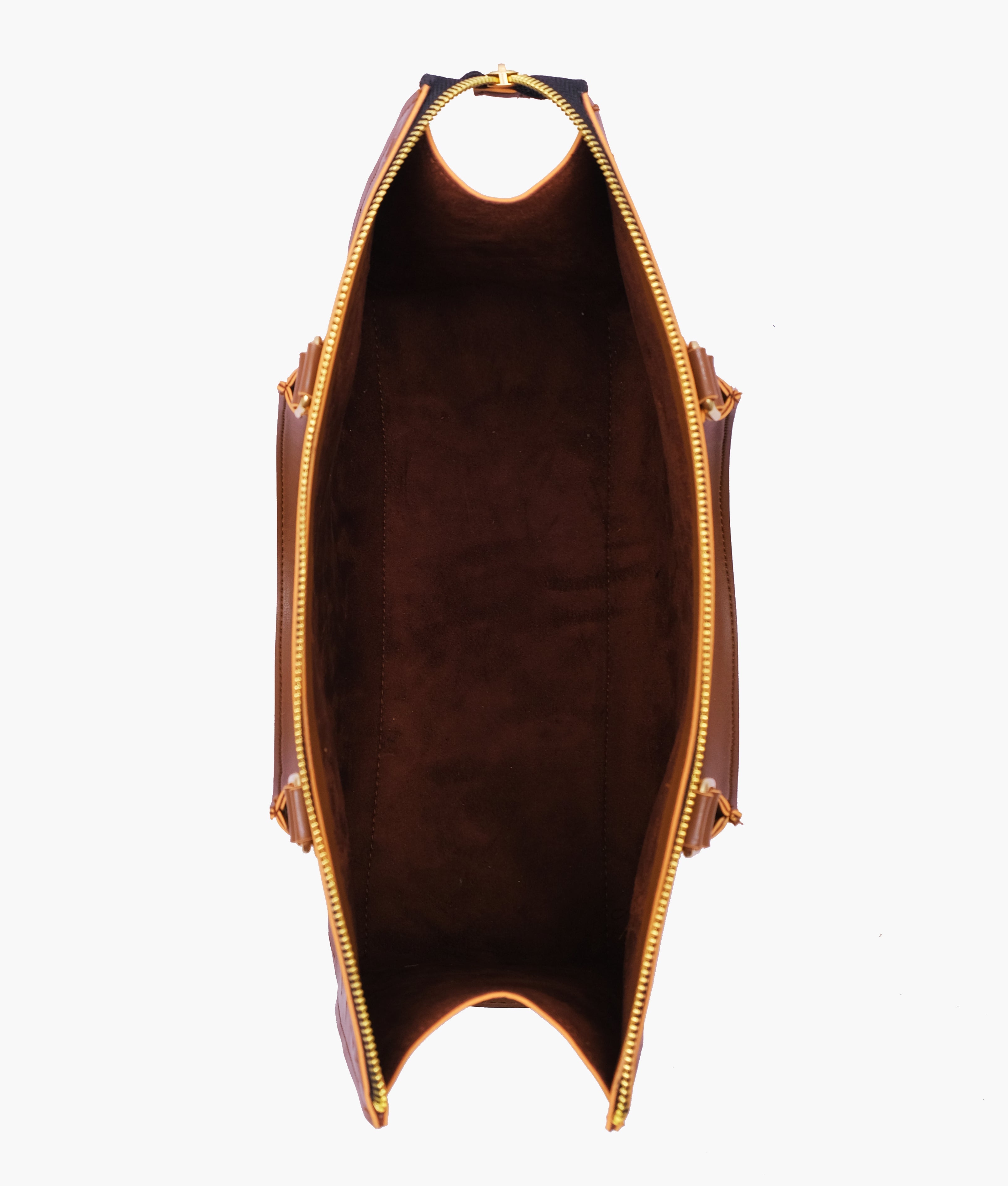 RTW Creation - Brown on-the-go handbag