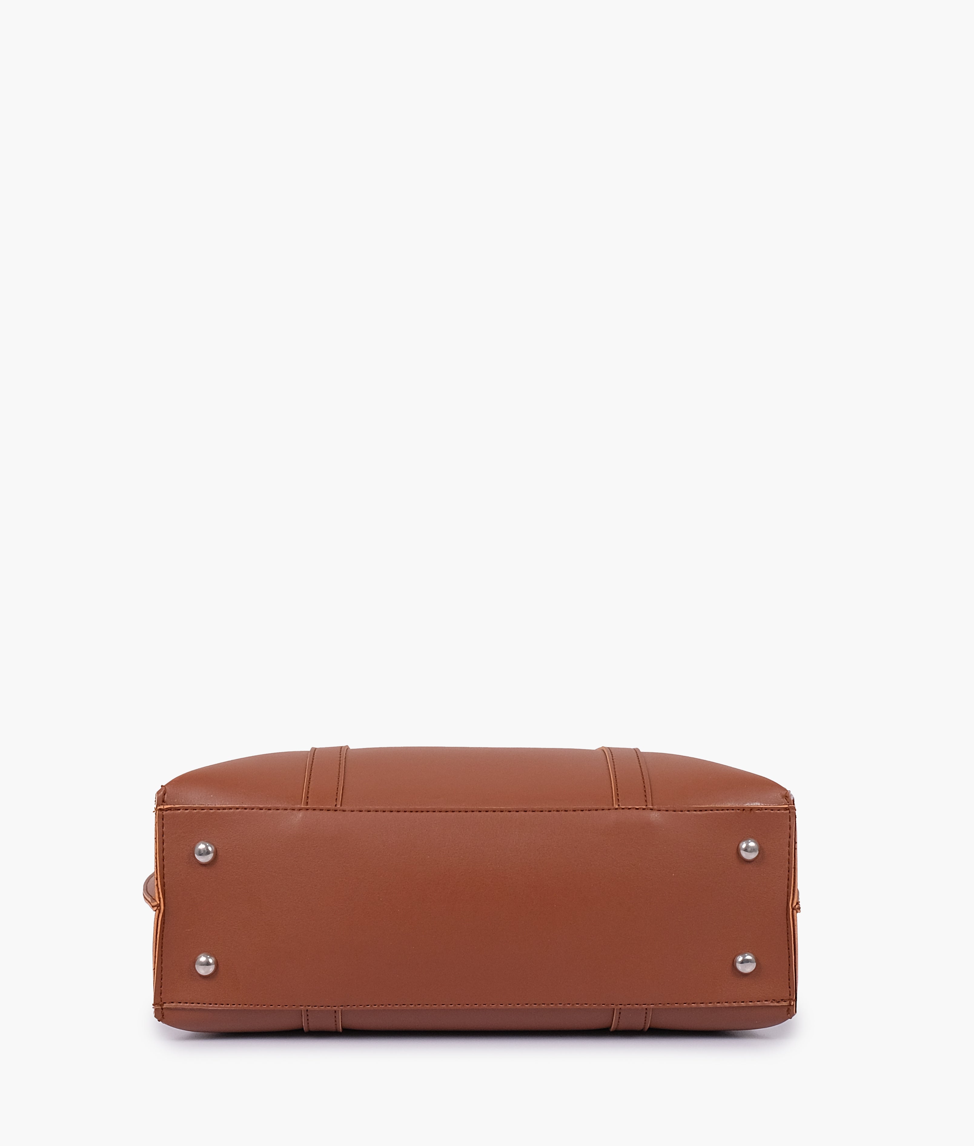 RTW Creation - Brown double-handle tote bag