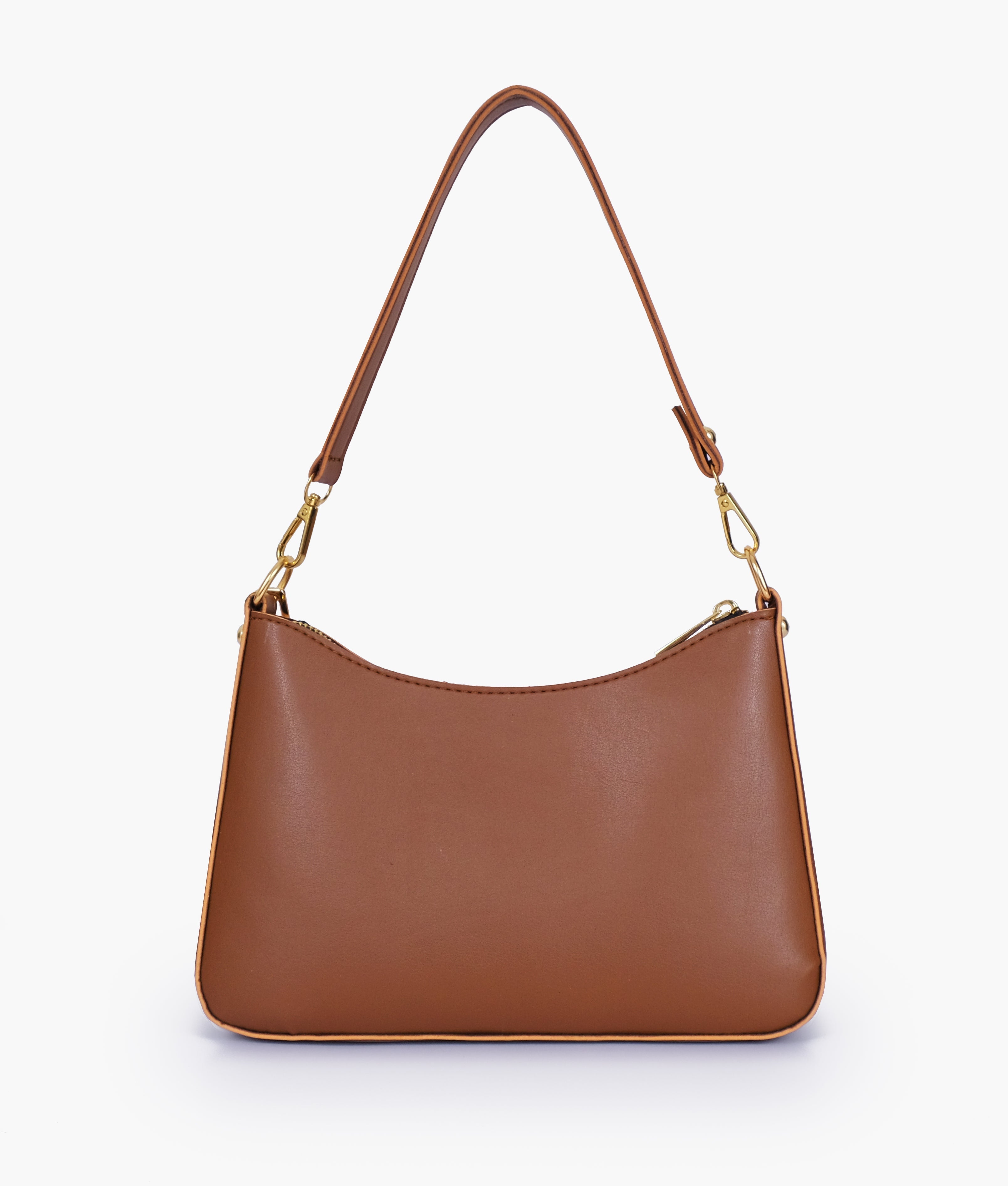 RTW Creation - Brown hobo evening bag