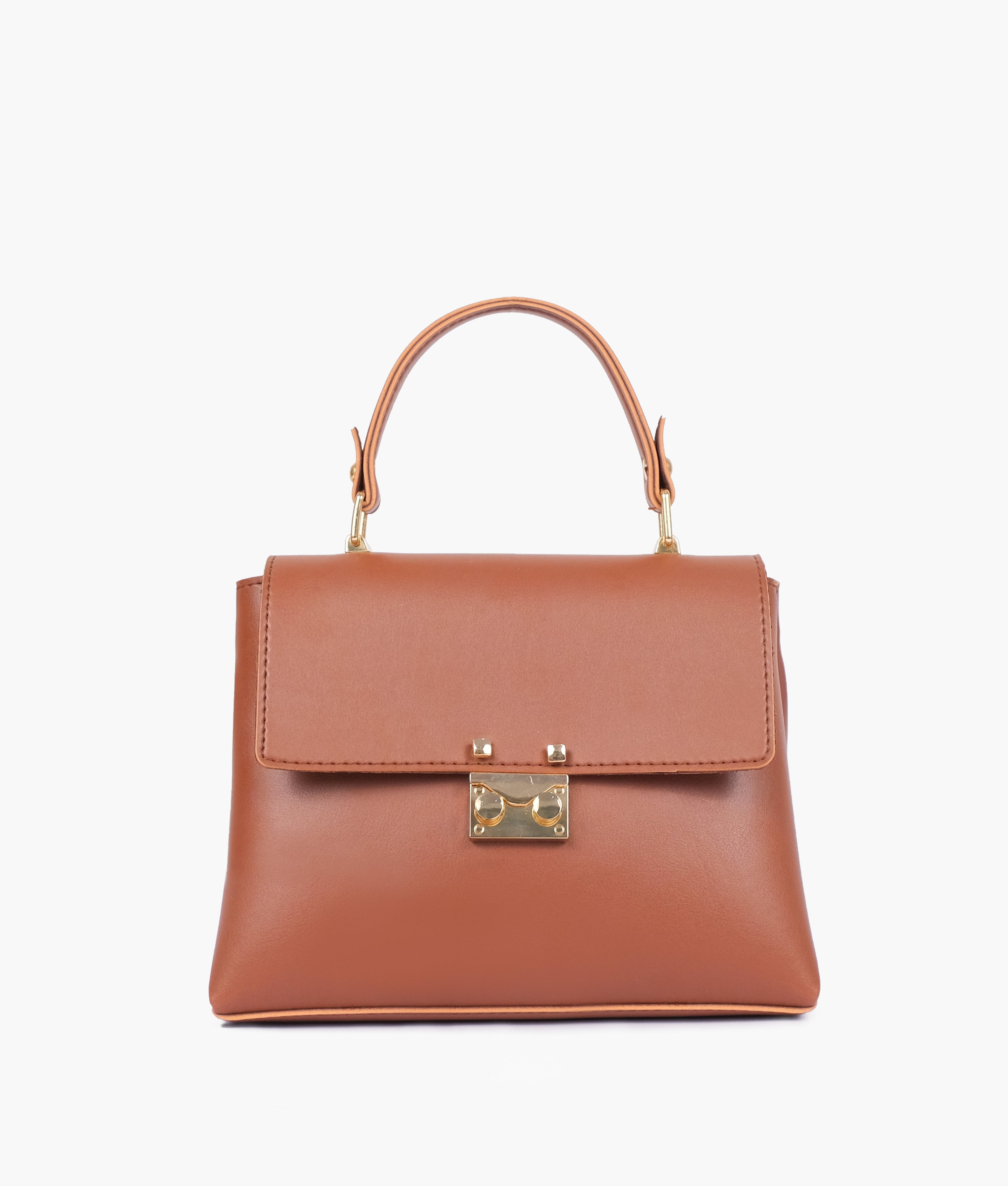 RTW Creation - Brown mini top-handle bag