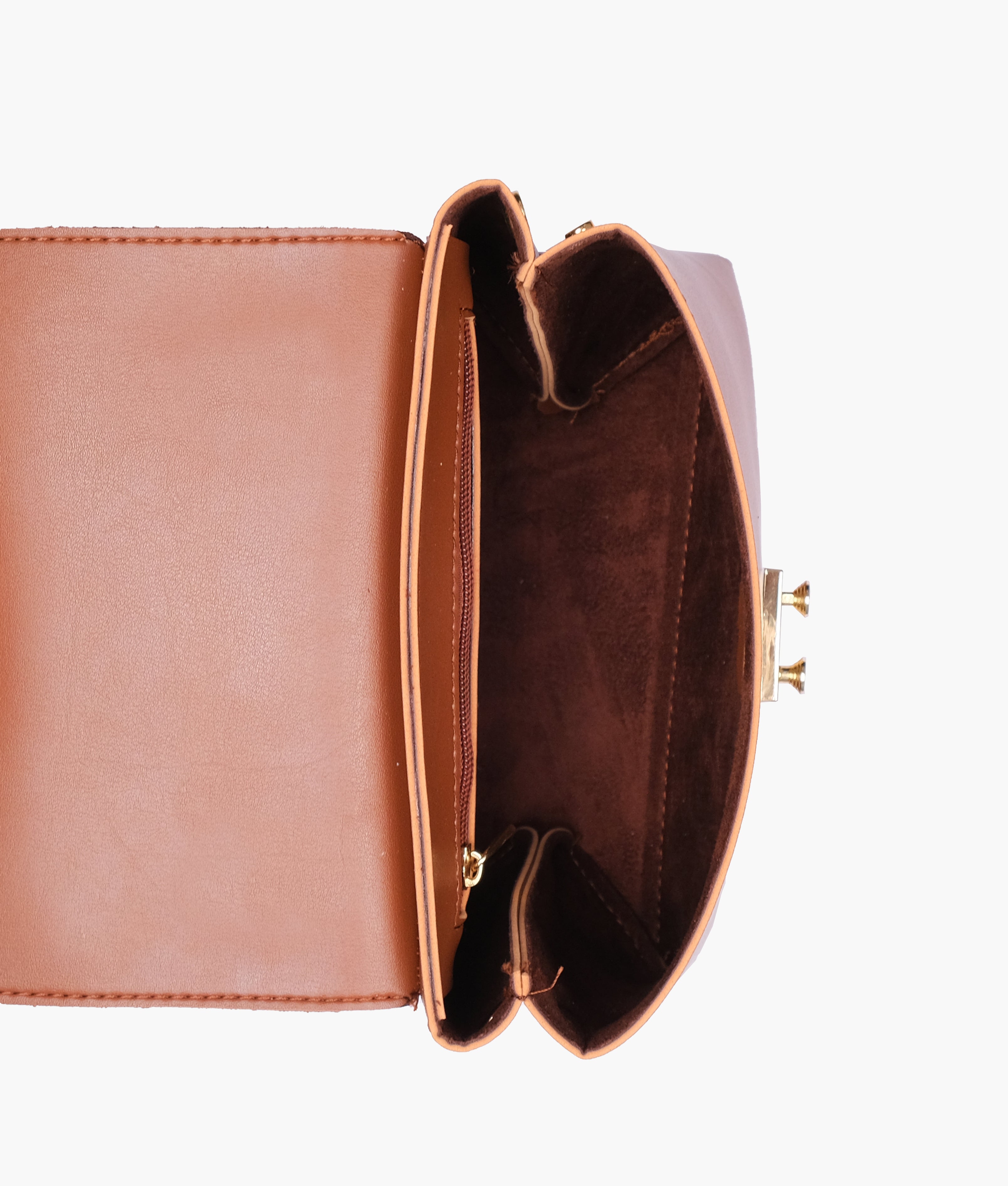 RTW Creation - Brown mini top-handle bag