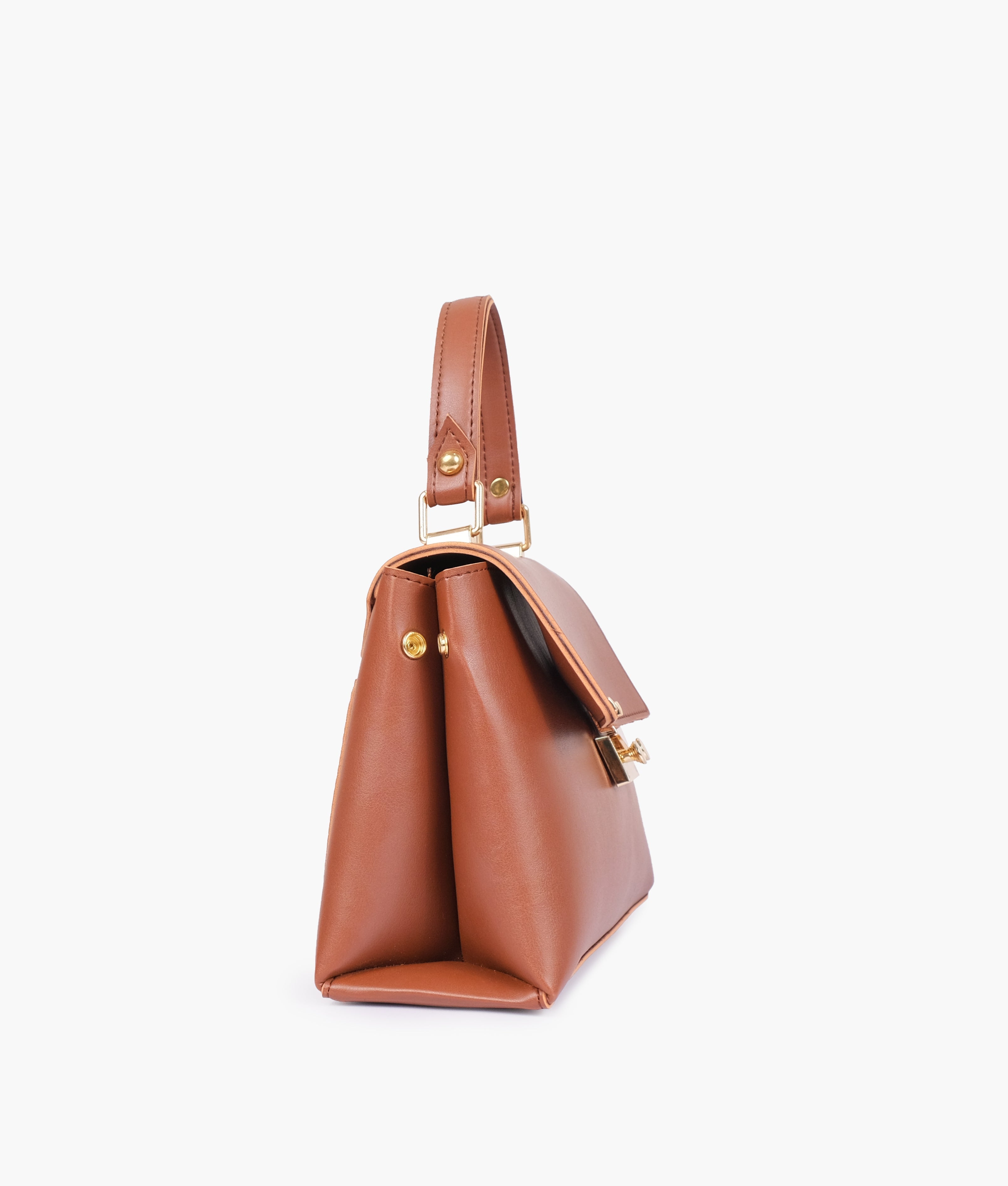 RTW Creation - Brown mini top-handle bag