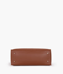 RTW Creation - Brown satchel tote bag