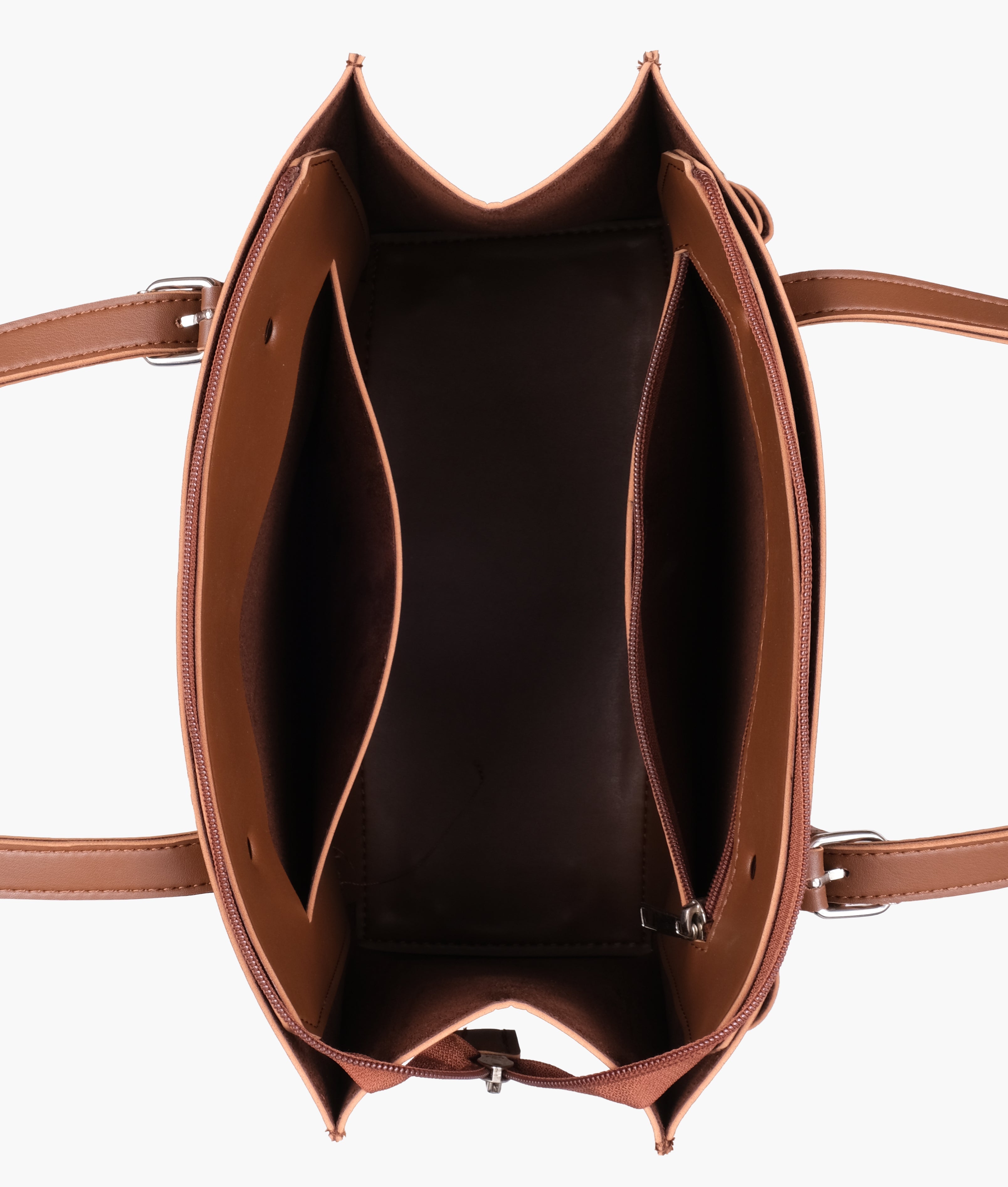 RTW Creation - Brown satchel tote bag