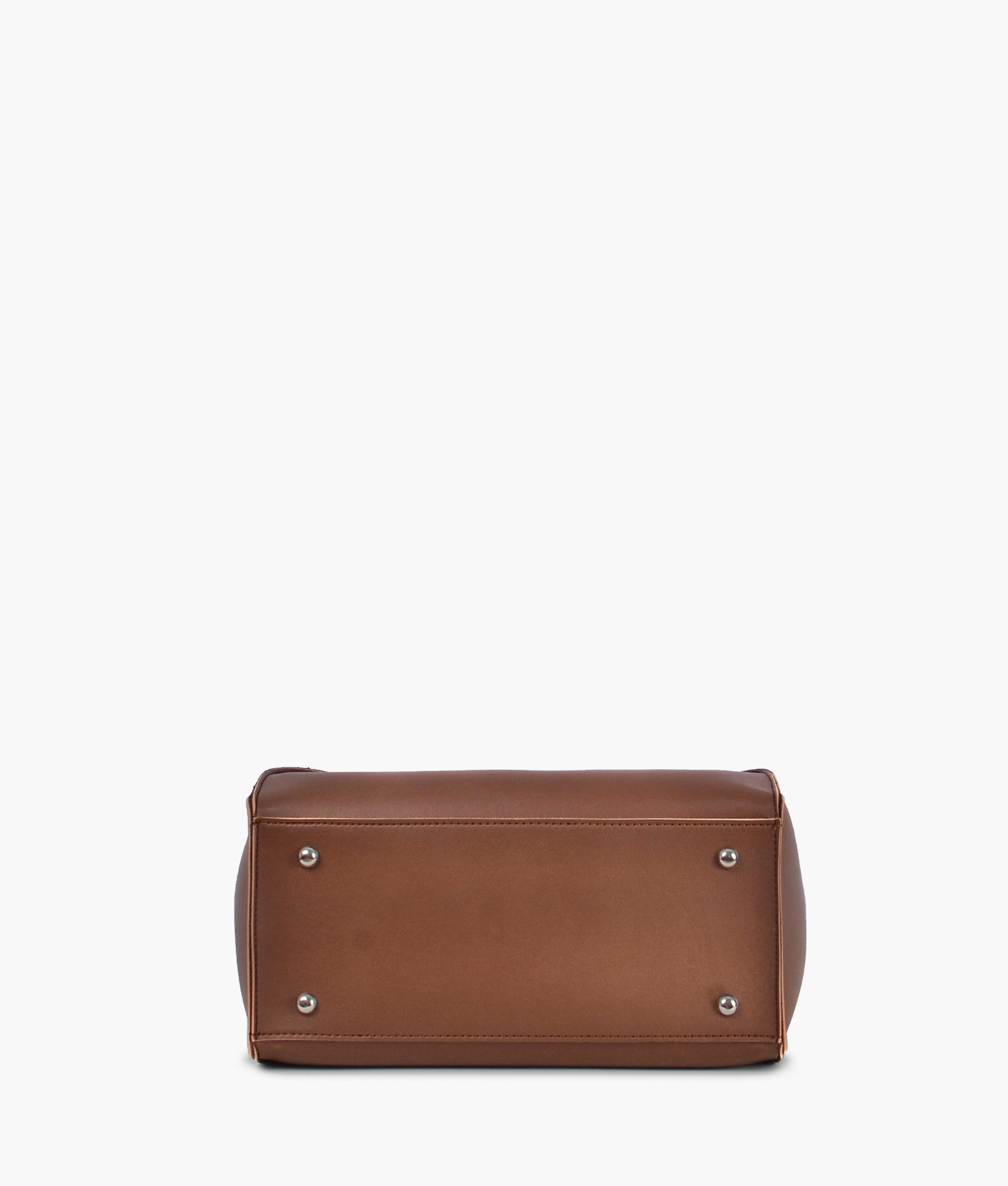 RTW Creation - Brown shopping tote bag