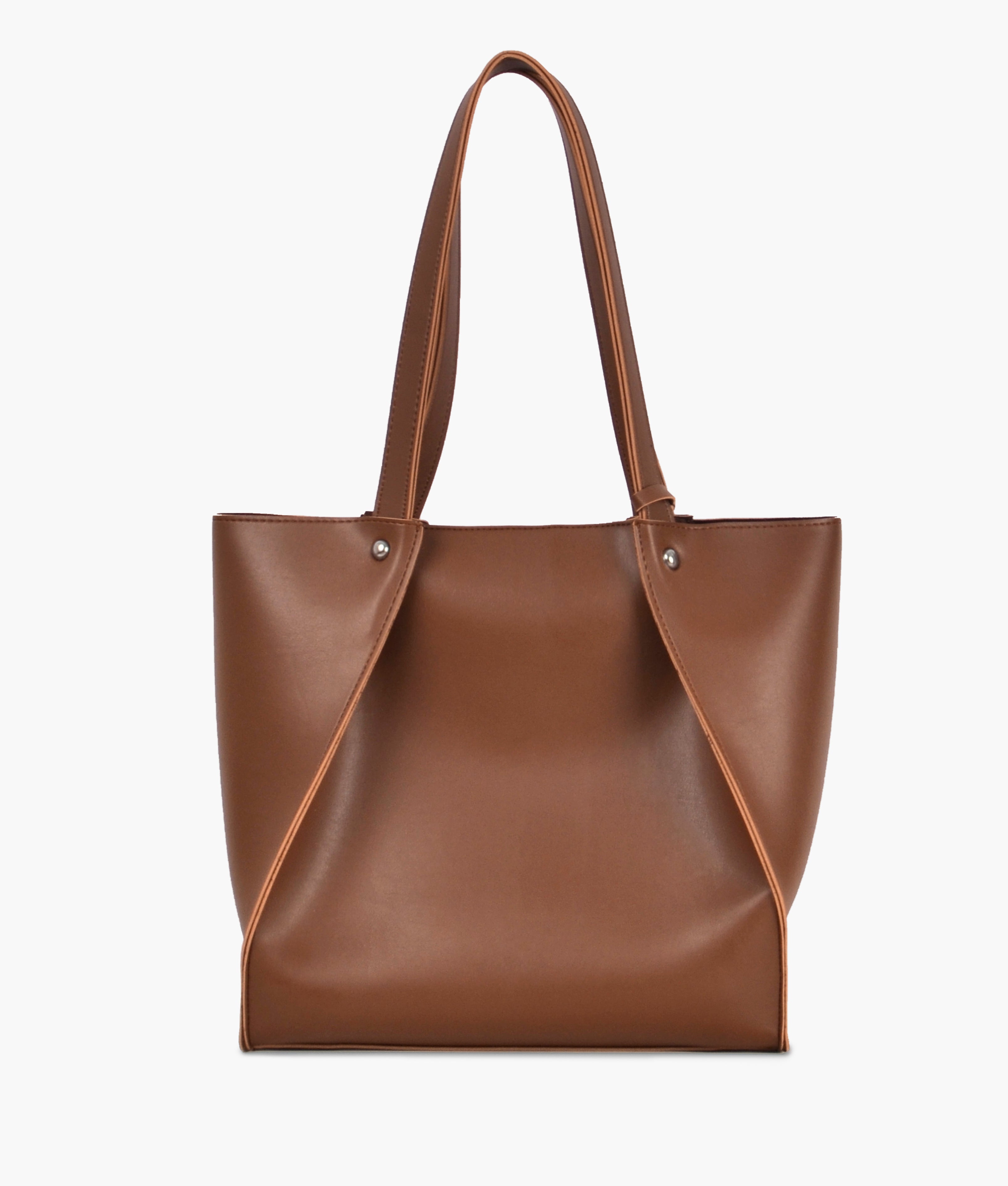 RTW Creation - Brown shopping tote bag