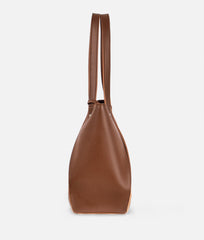 RTW Creation - Brown shopping tote bag