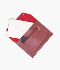RTW Creation - Burgundy laptop sleeve 17