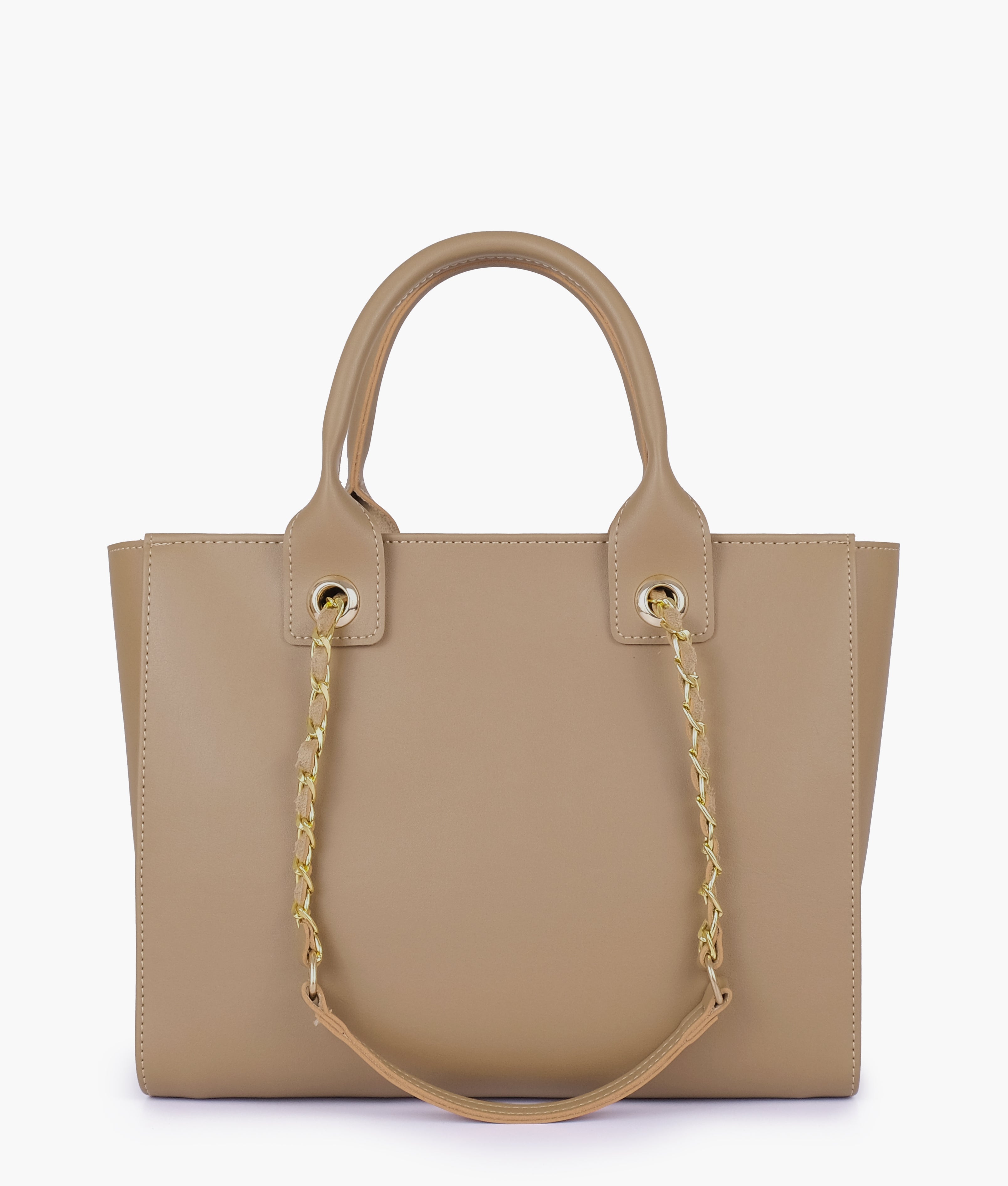 RTW Creation - Coffee chain handle tote