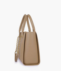 RTW Creation - Coffee chain handle tote