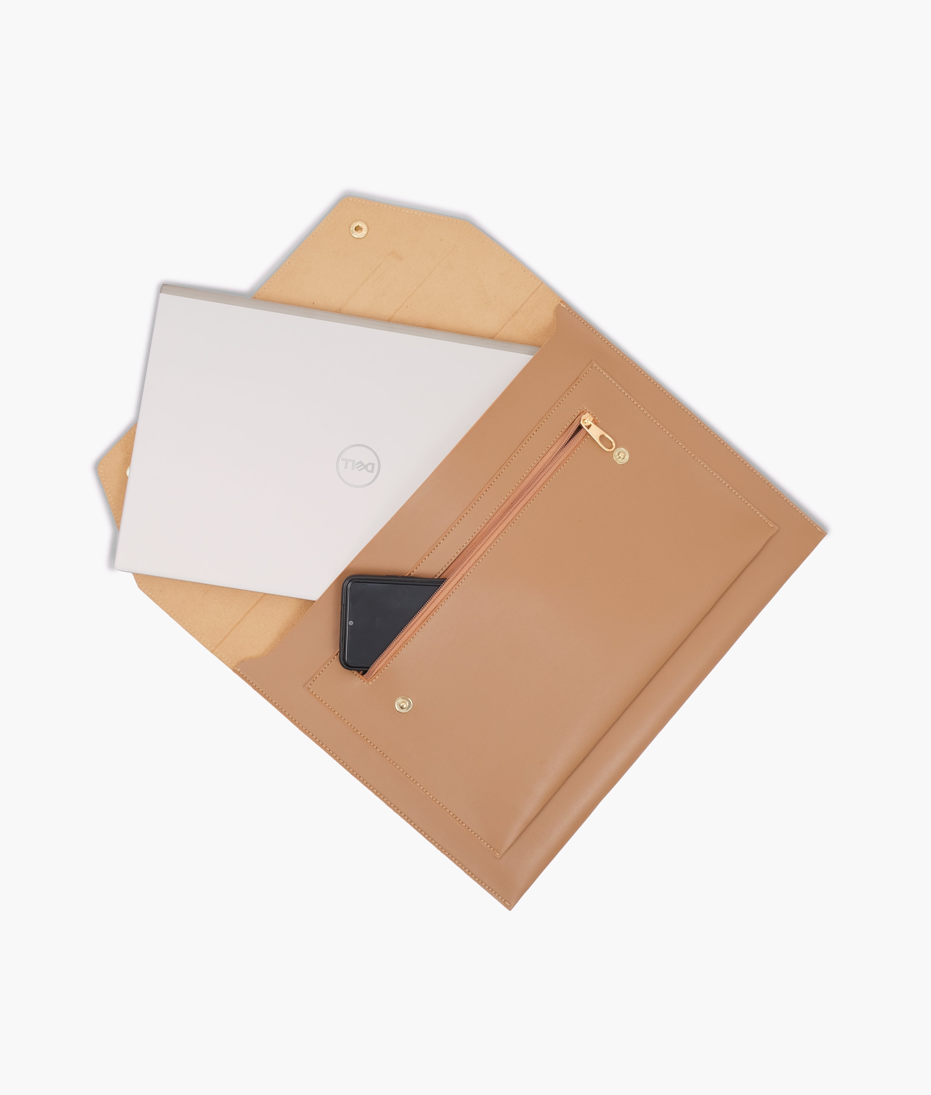RTW Creation - Coffee laptop sleeve 17