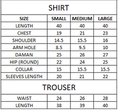 Aqs N Man 2PC Matching Separates Lawn Suit | AM-002