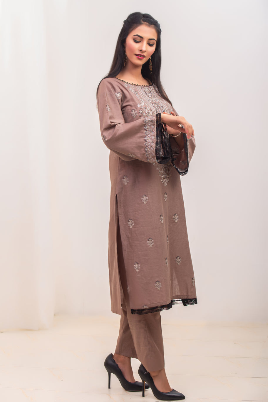 Silcot Stitched Summer Collection'2025-Ivory