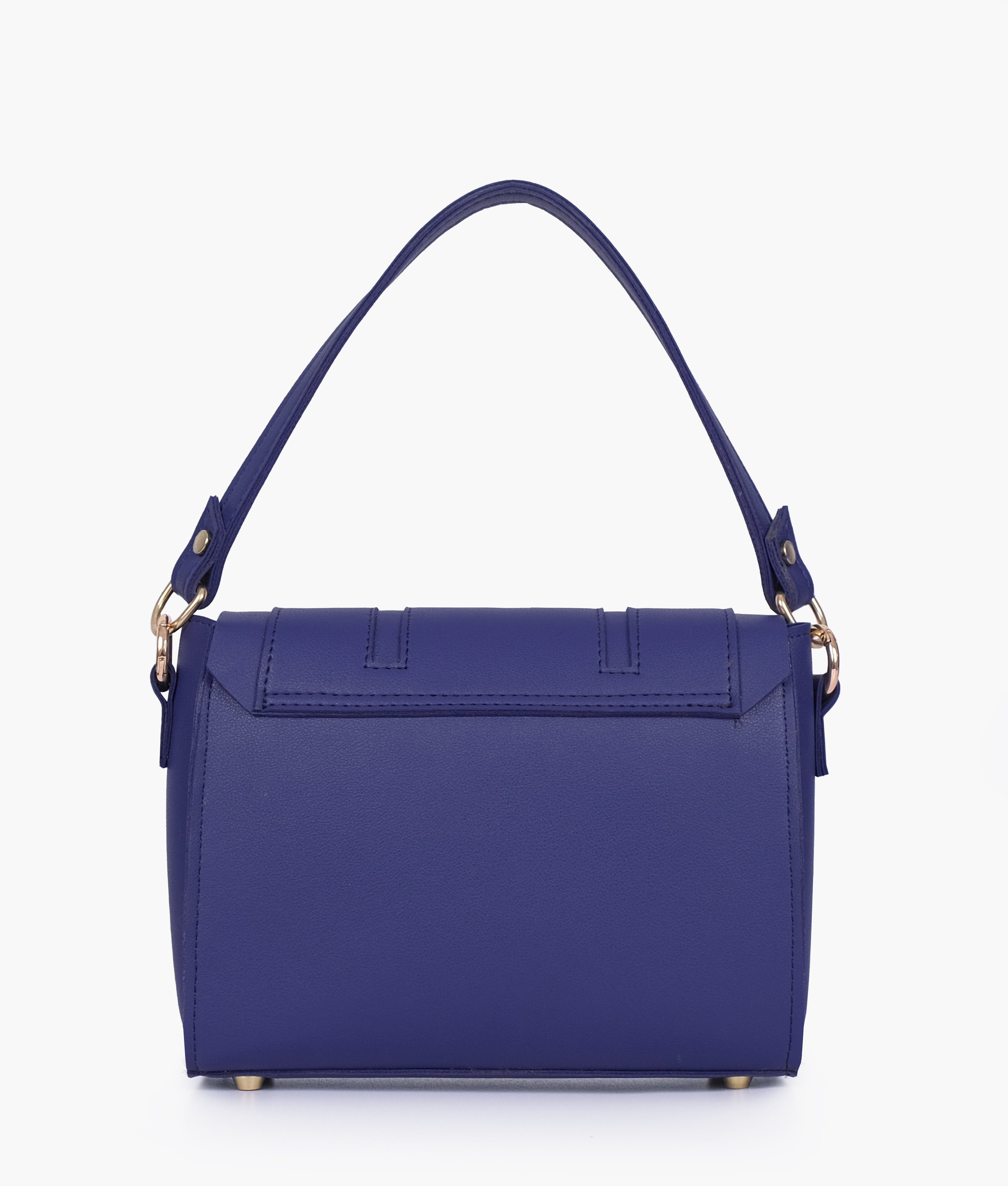 RTW Creation - Dark blue compact top-handle cross-body bag