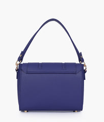 RTW Creation - Dark blue compact top-handle cross-body bag
