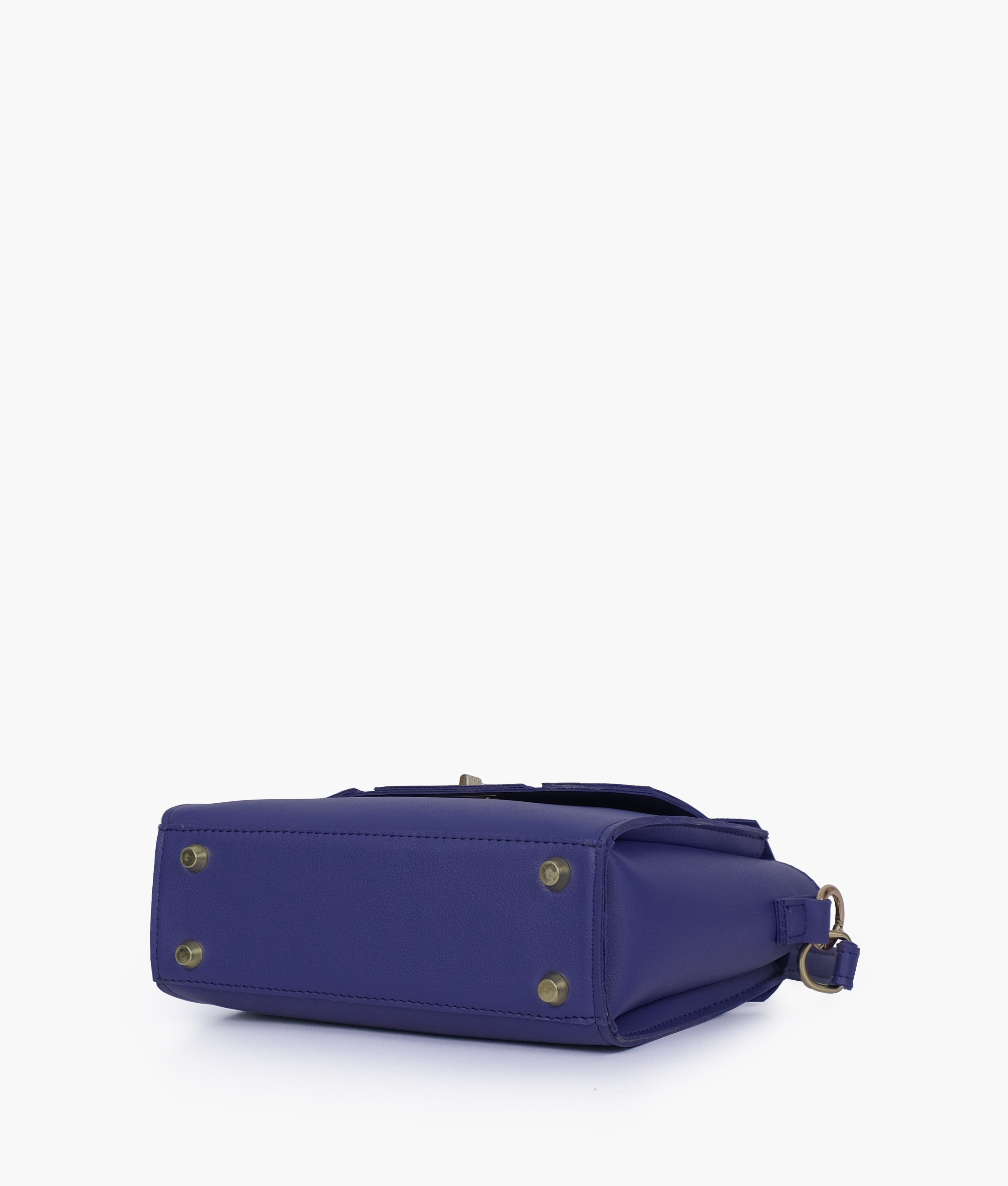 RTW Creation - Dark blue compact top-handle cross-body bag