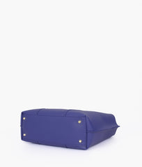 RTW Creation - Dark blue luxe everyday tote