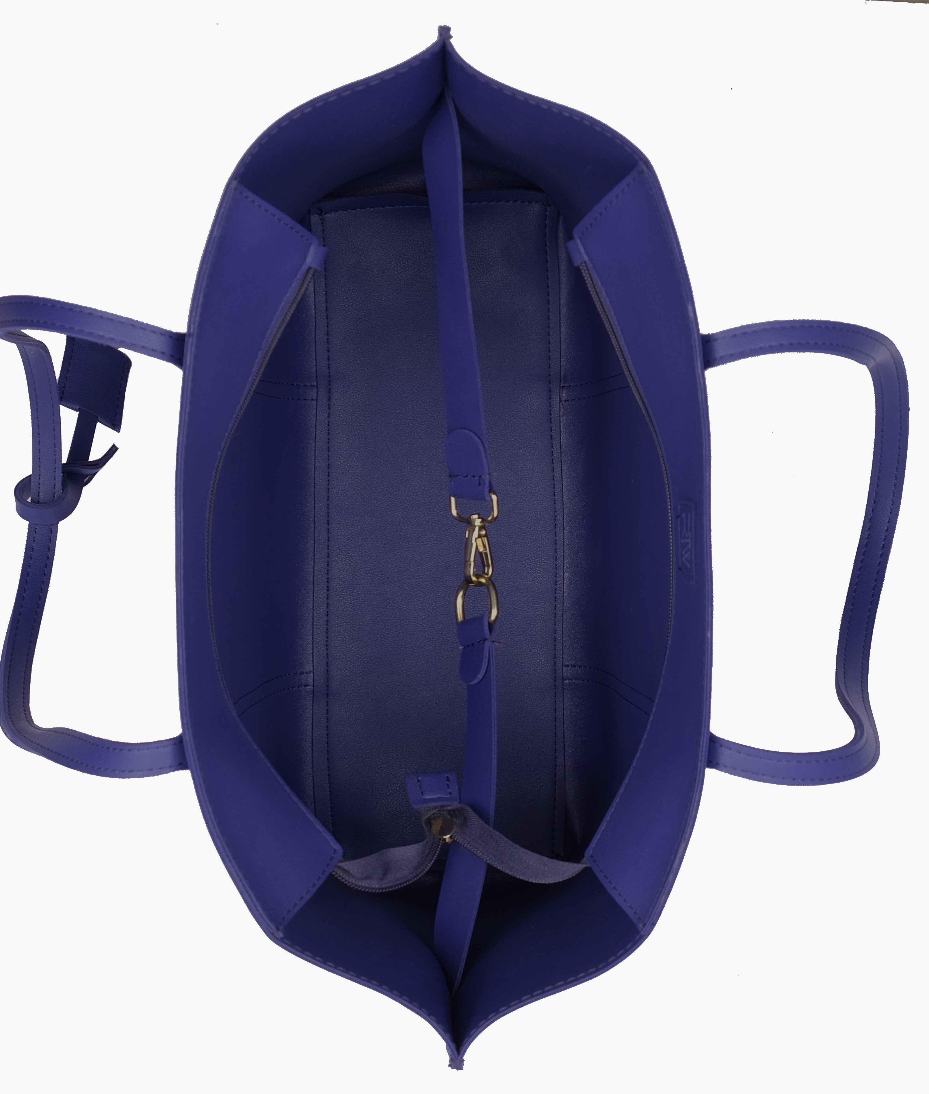 RTW Creation - Dark blue luxe everyday tote