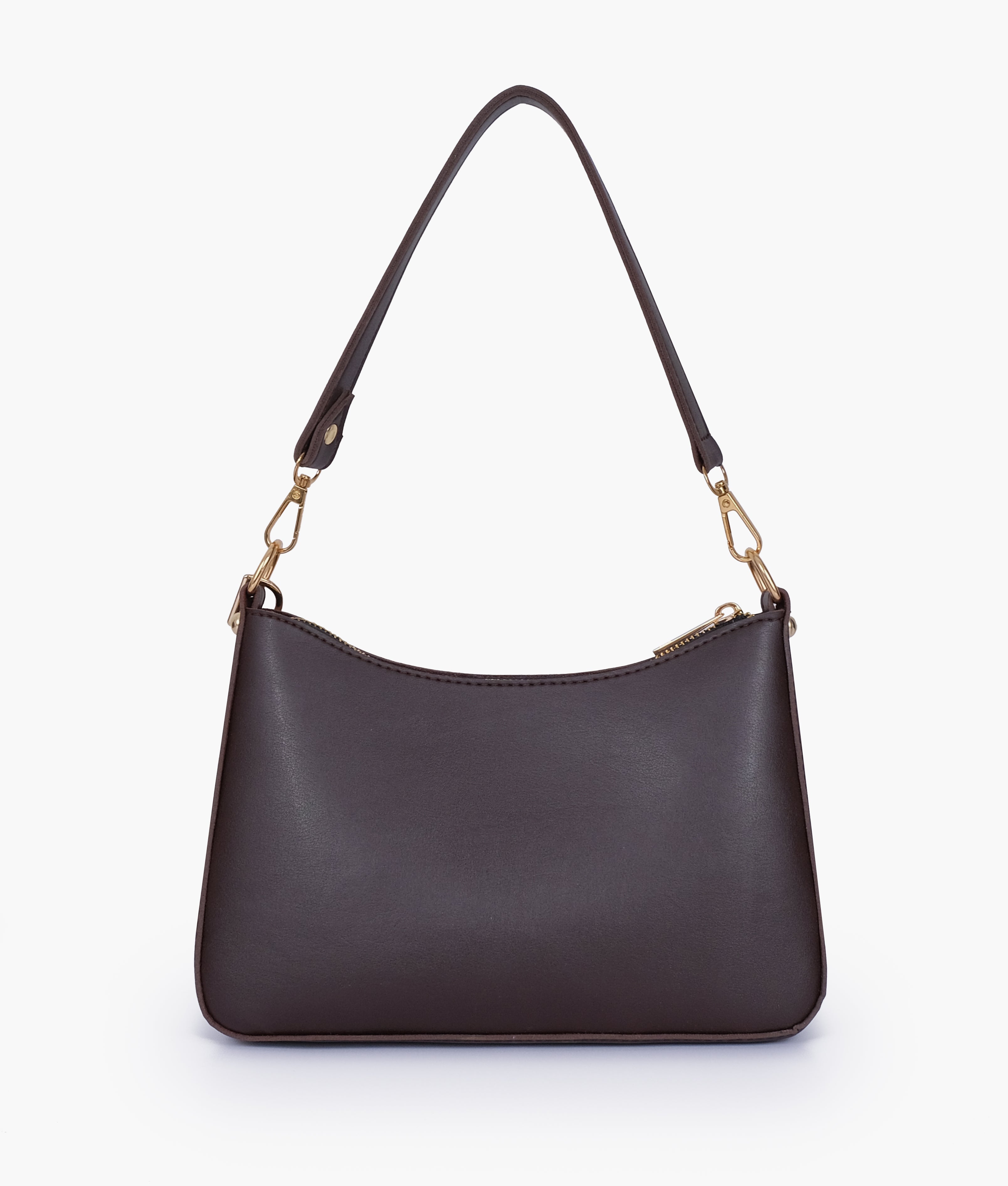 RTW Creation - Dark brown hobo evening bag
