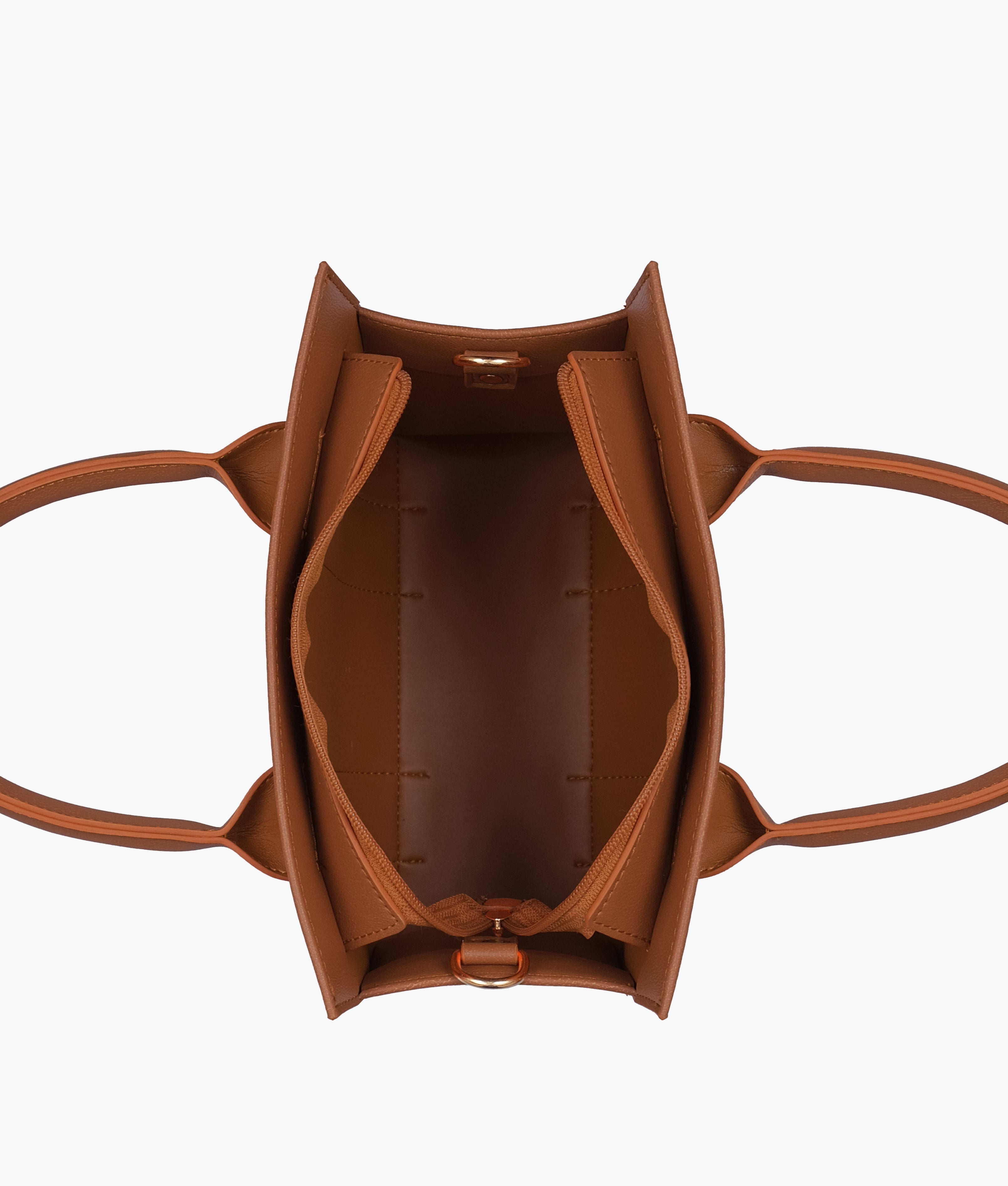 RTW Creation - The tan mini tote bag