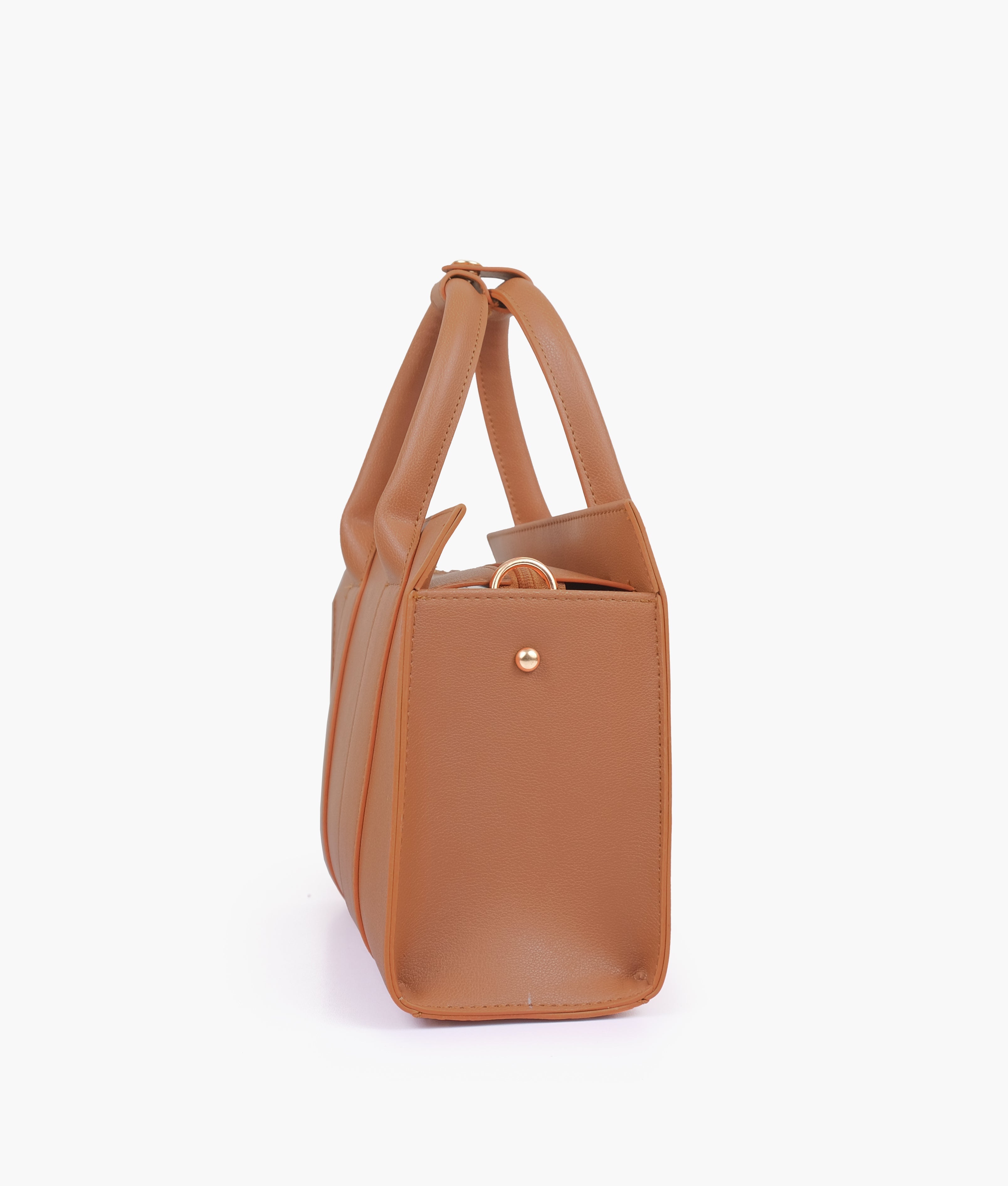 RTW Creation - The tan mini tote bag