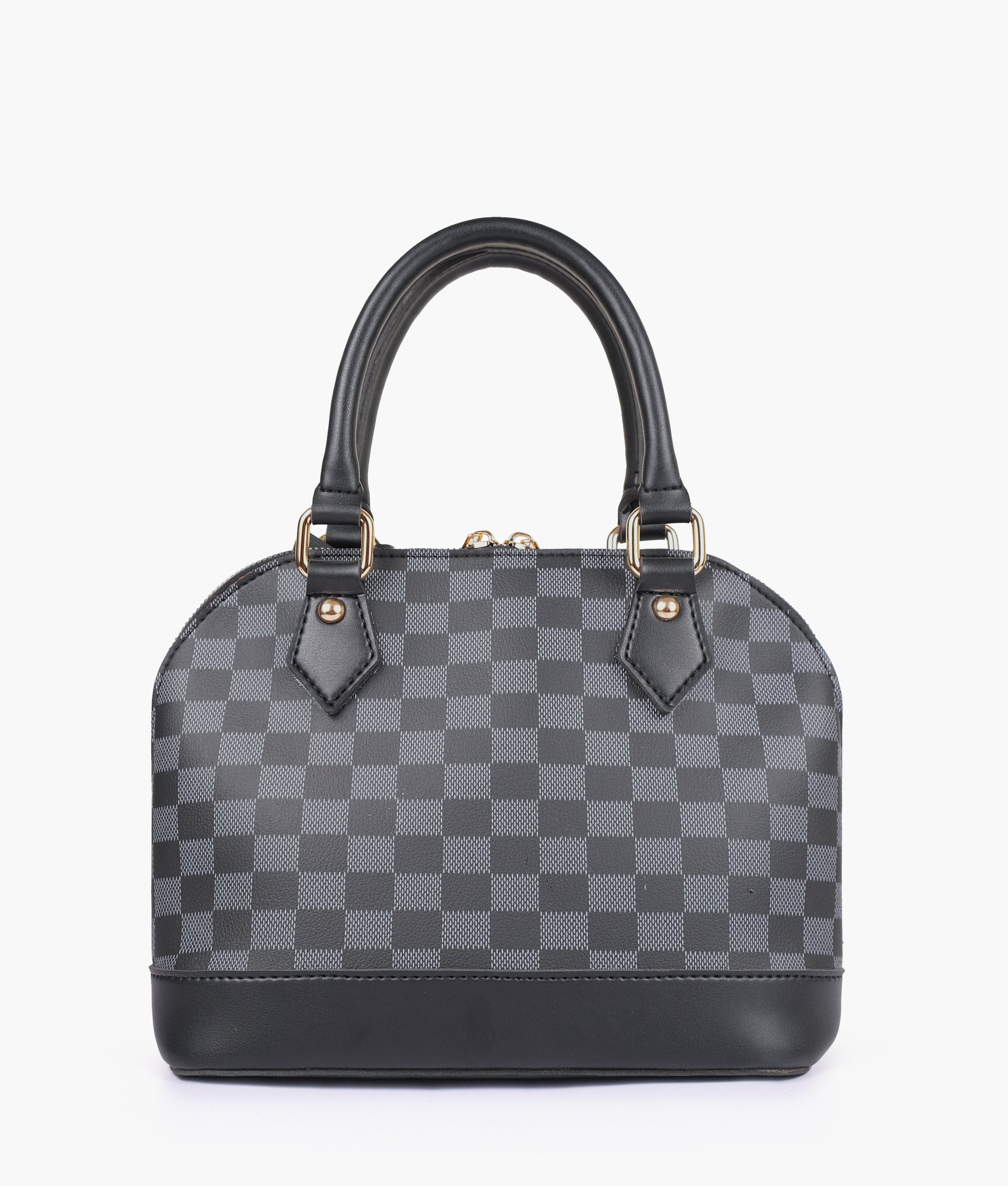 RTW Creation - Black dome satchel handbag