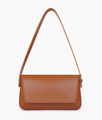 RTW Creation - Brown mini flap bag