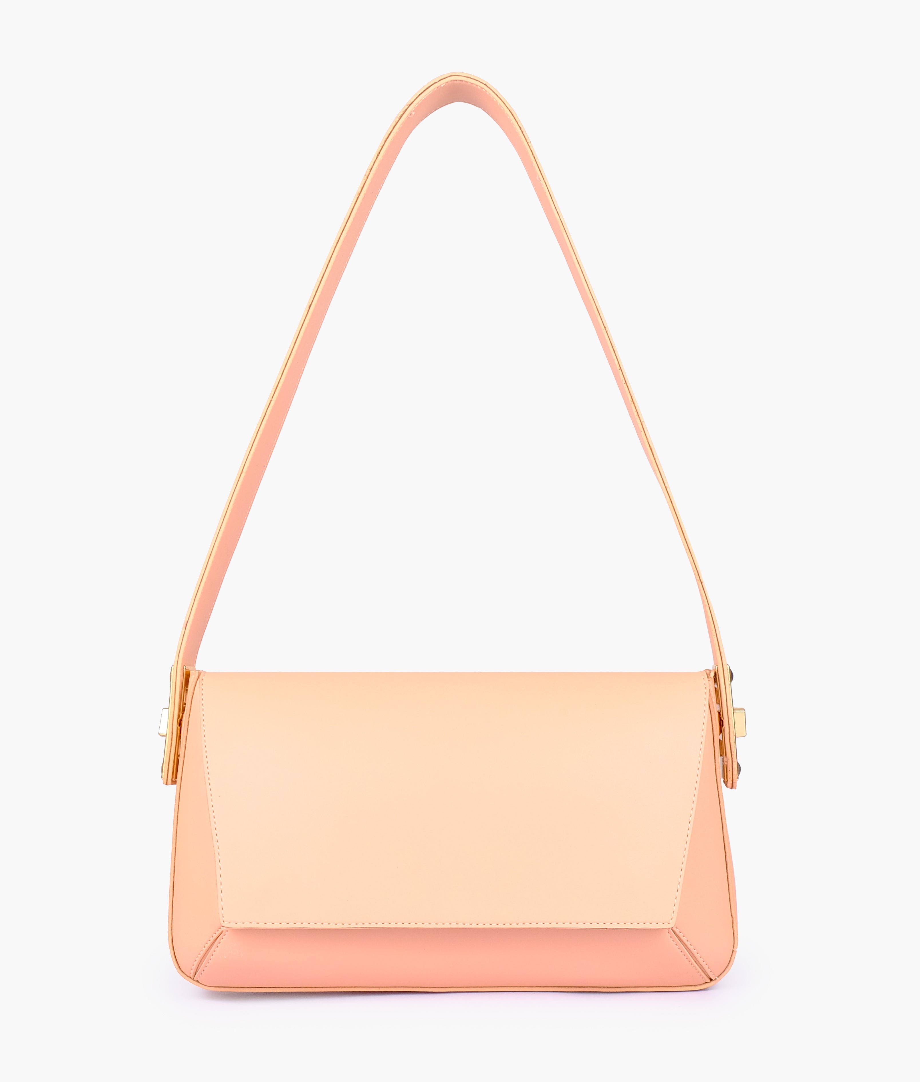 RTW Creation - Peach mini flap bag