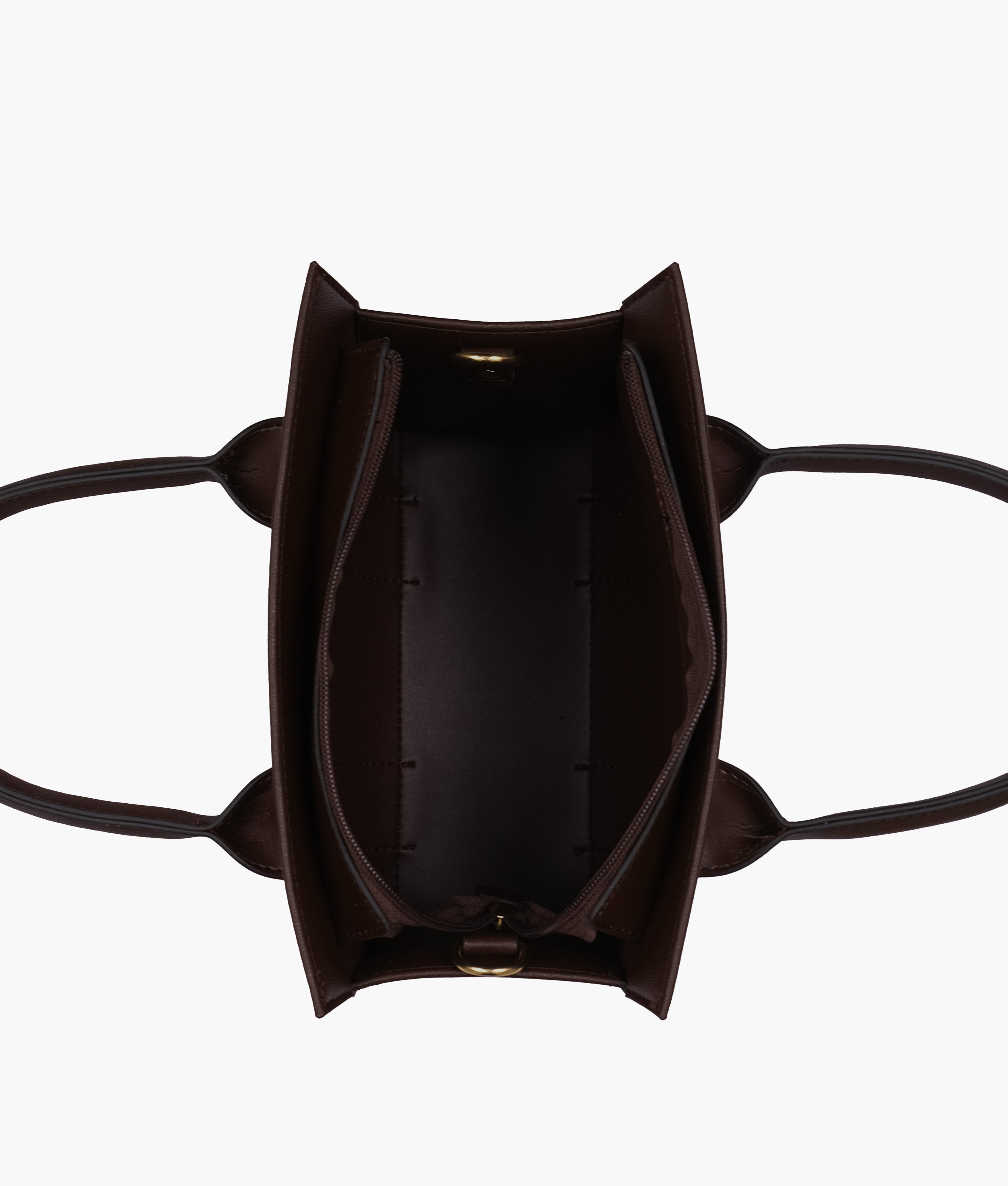 RTW Creation - The dark brown mini tote bag
