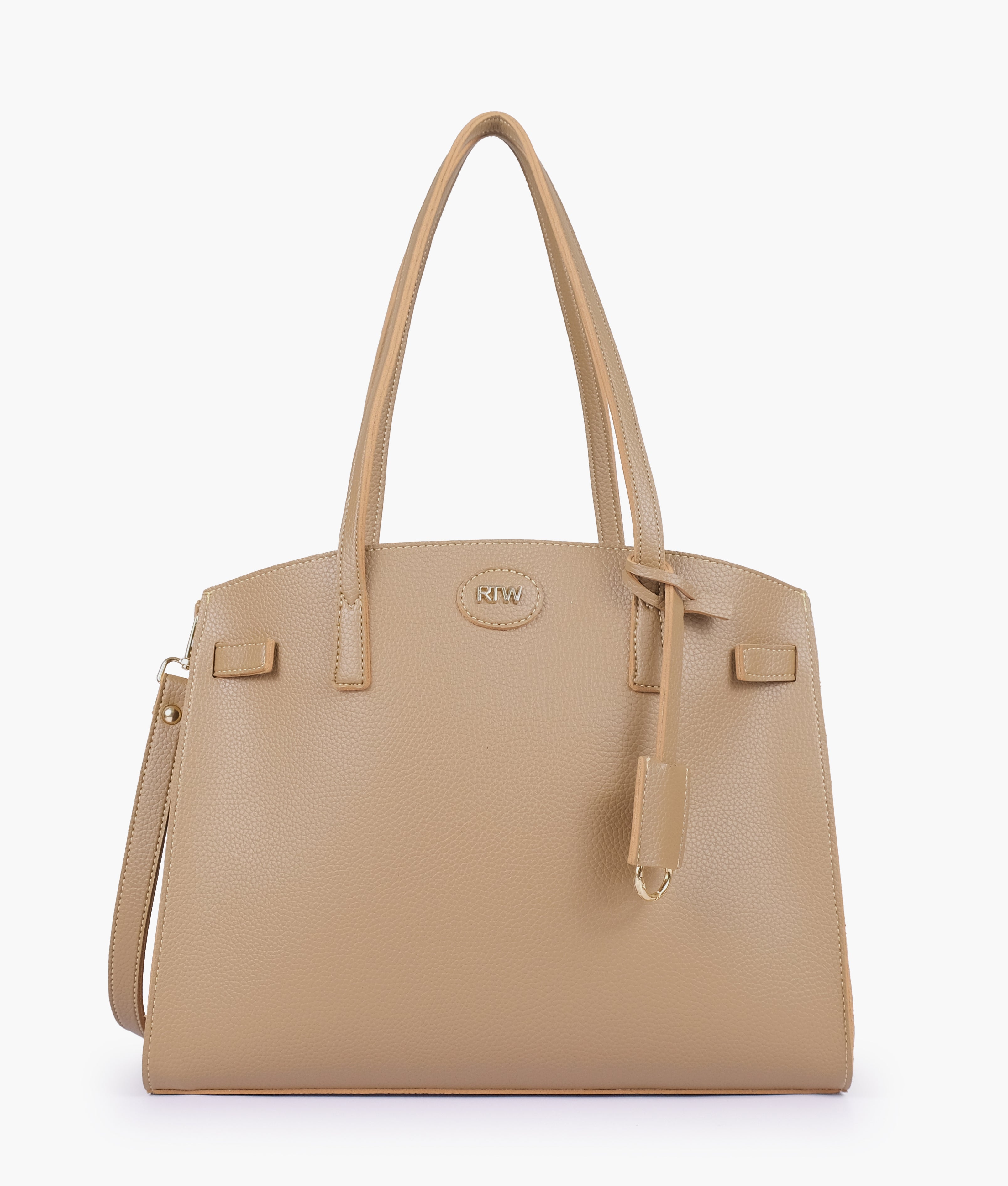 RTW Creation - Coffee robinson satchel bag