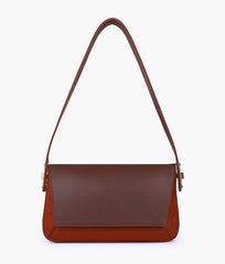 RTW Creation - Dark Brown mini flap bag