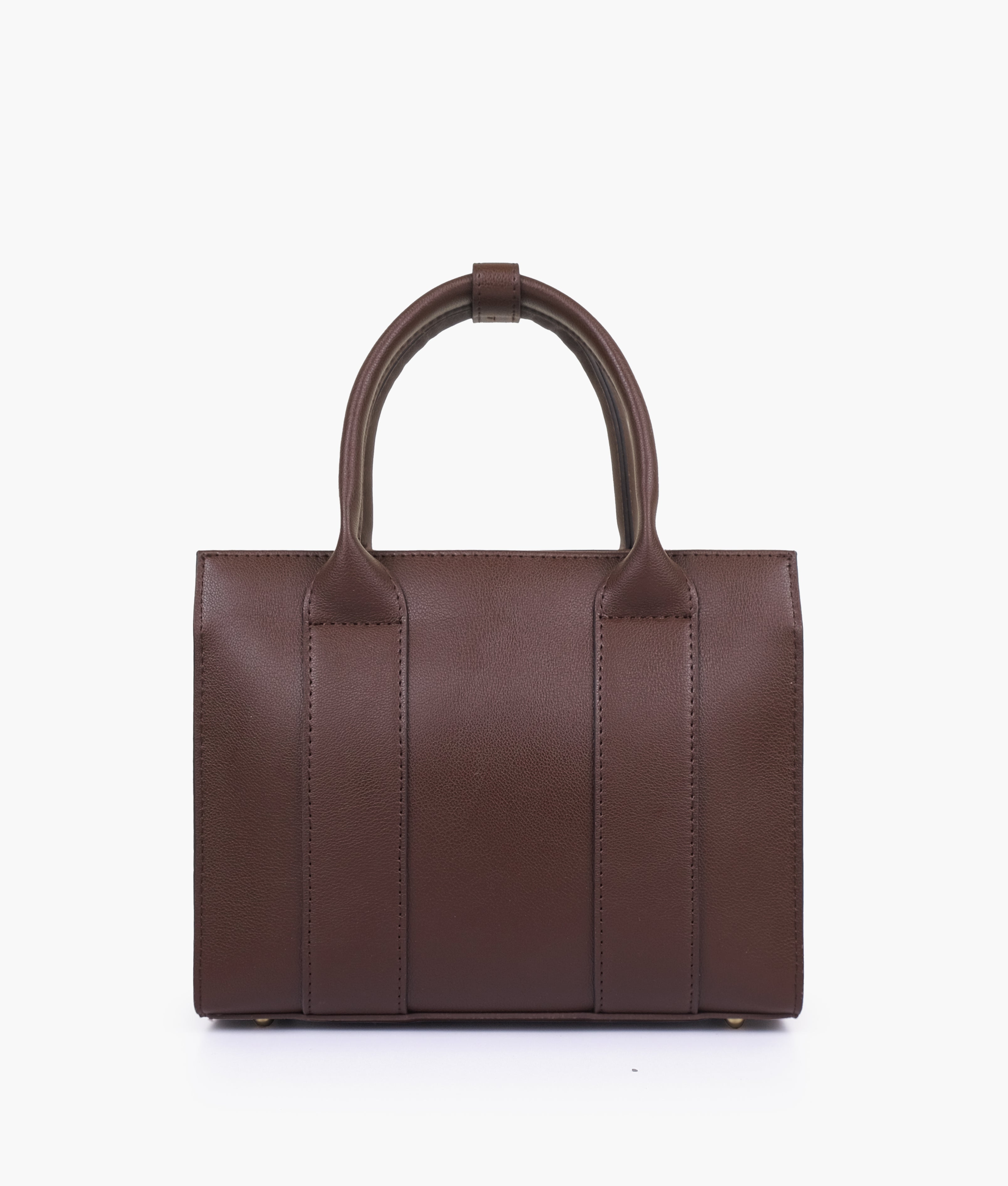 RTW Creation - The dark brown mini tote bag