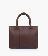 RTW Creation - The dark brown mini tote bag