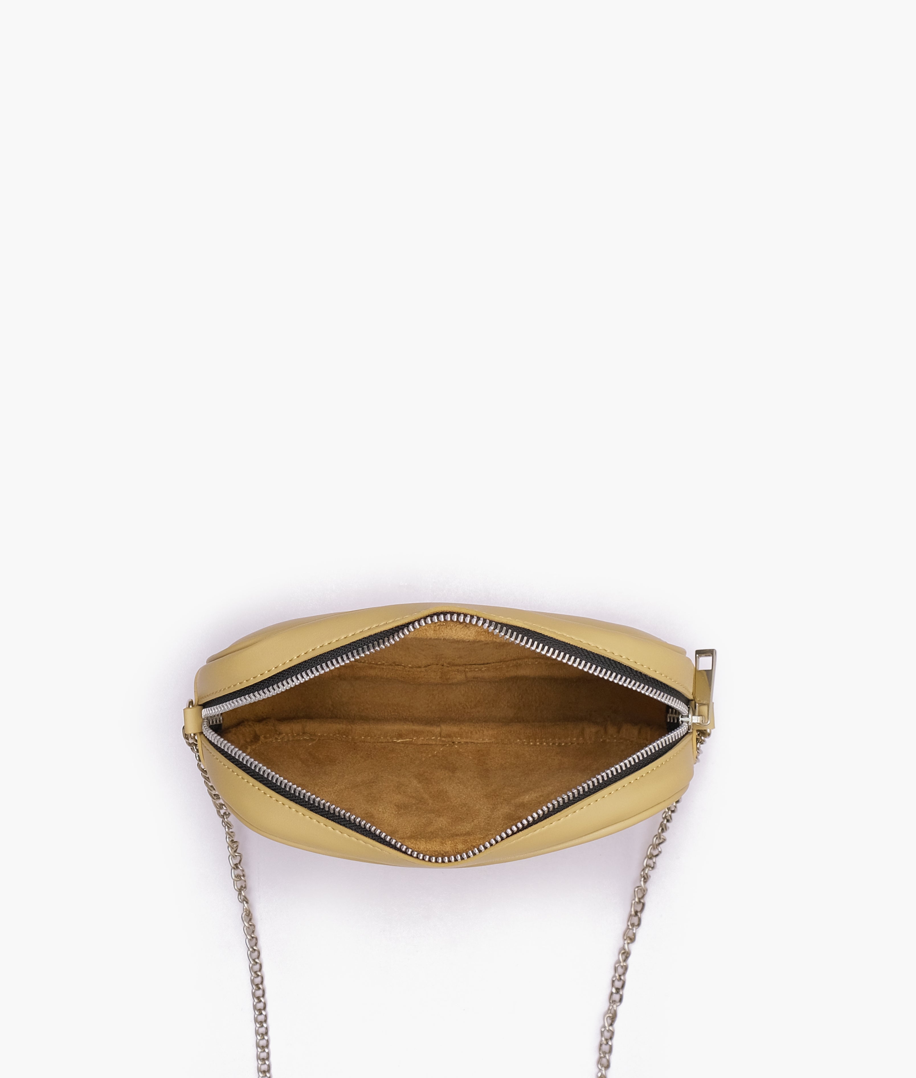 RTW Creation - Off-white mini quilted crossbody bag