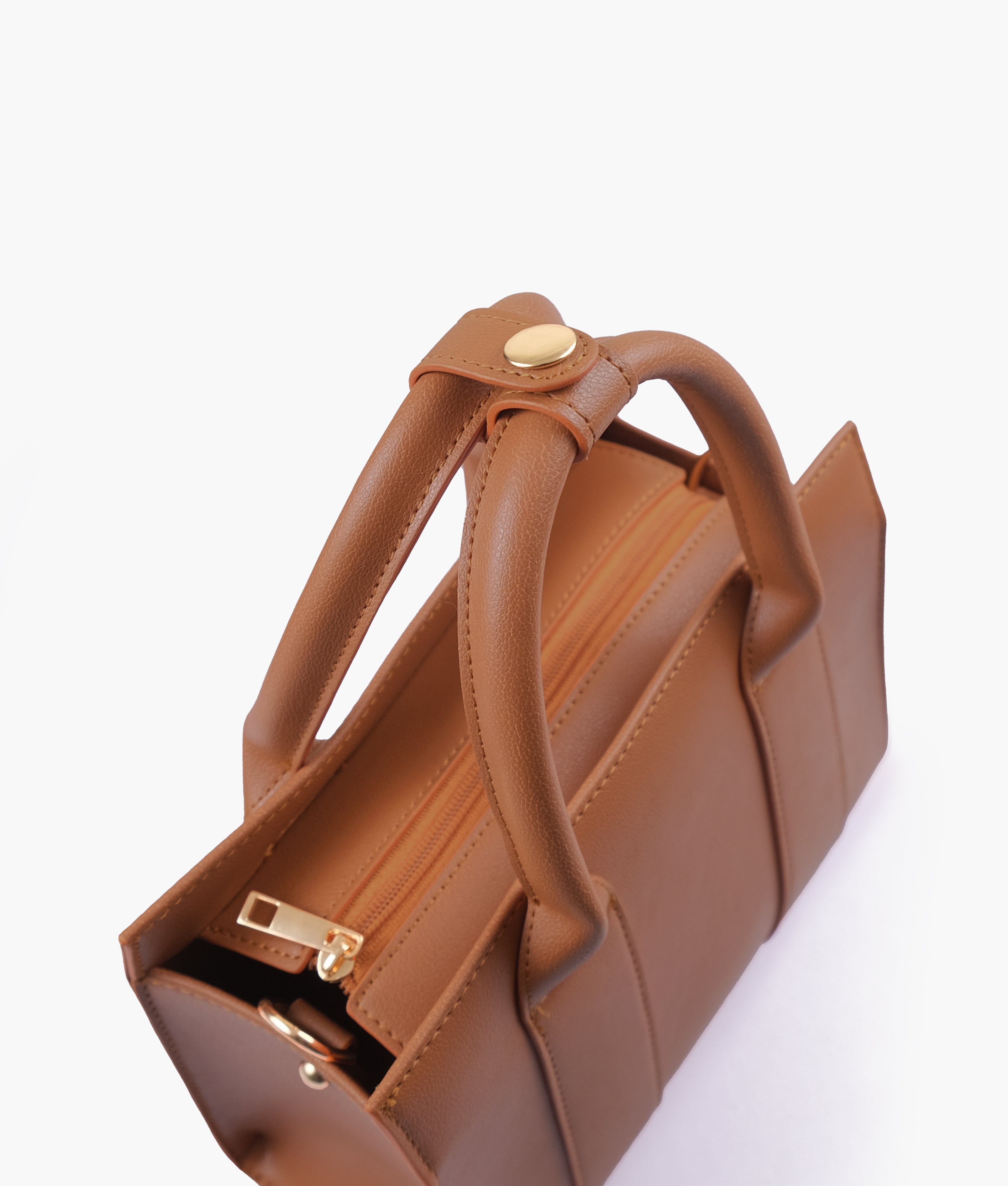 RTW Creation - The tan mini tote bag