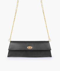 RTW Creation - Black elongated clutch bag