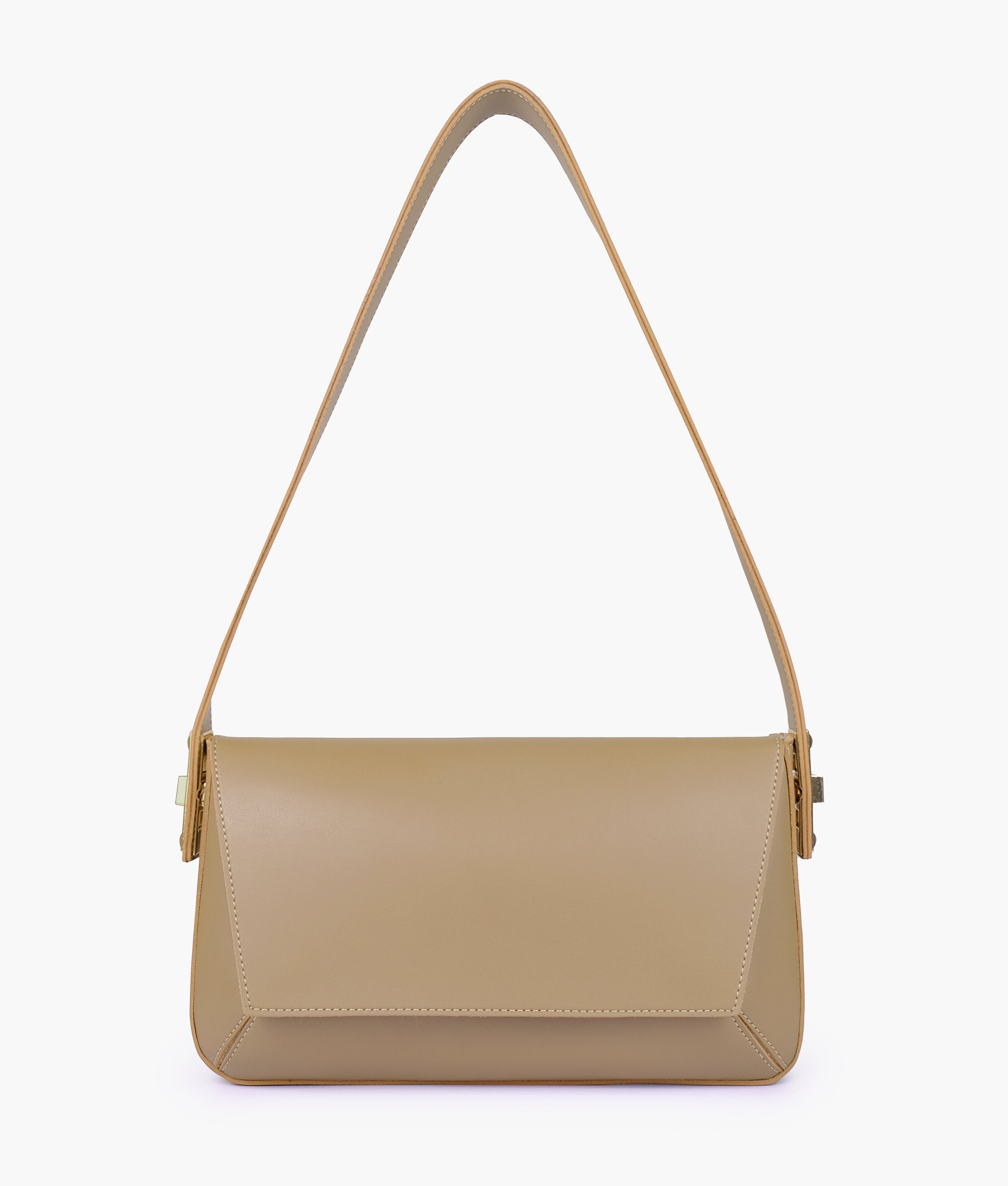 RTW Creation - Coffee mini flap bag