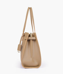RTW Creation - Coffee robinson satchel bag