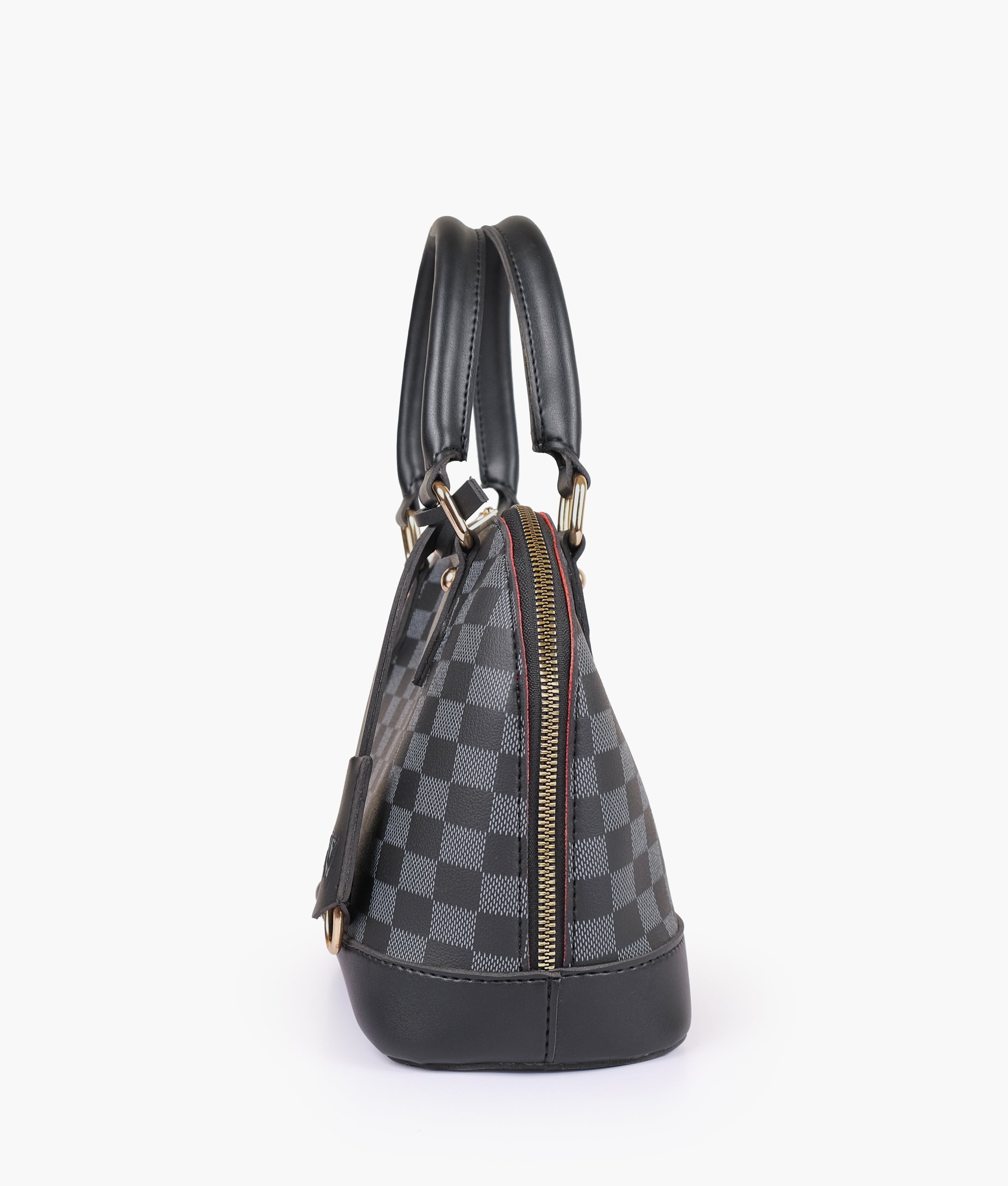RTW Creation - Black dome satchel handbag