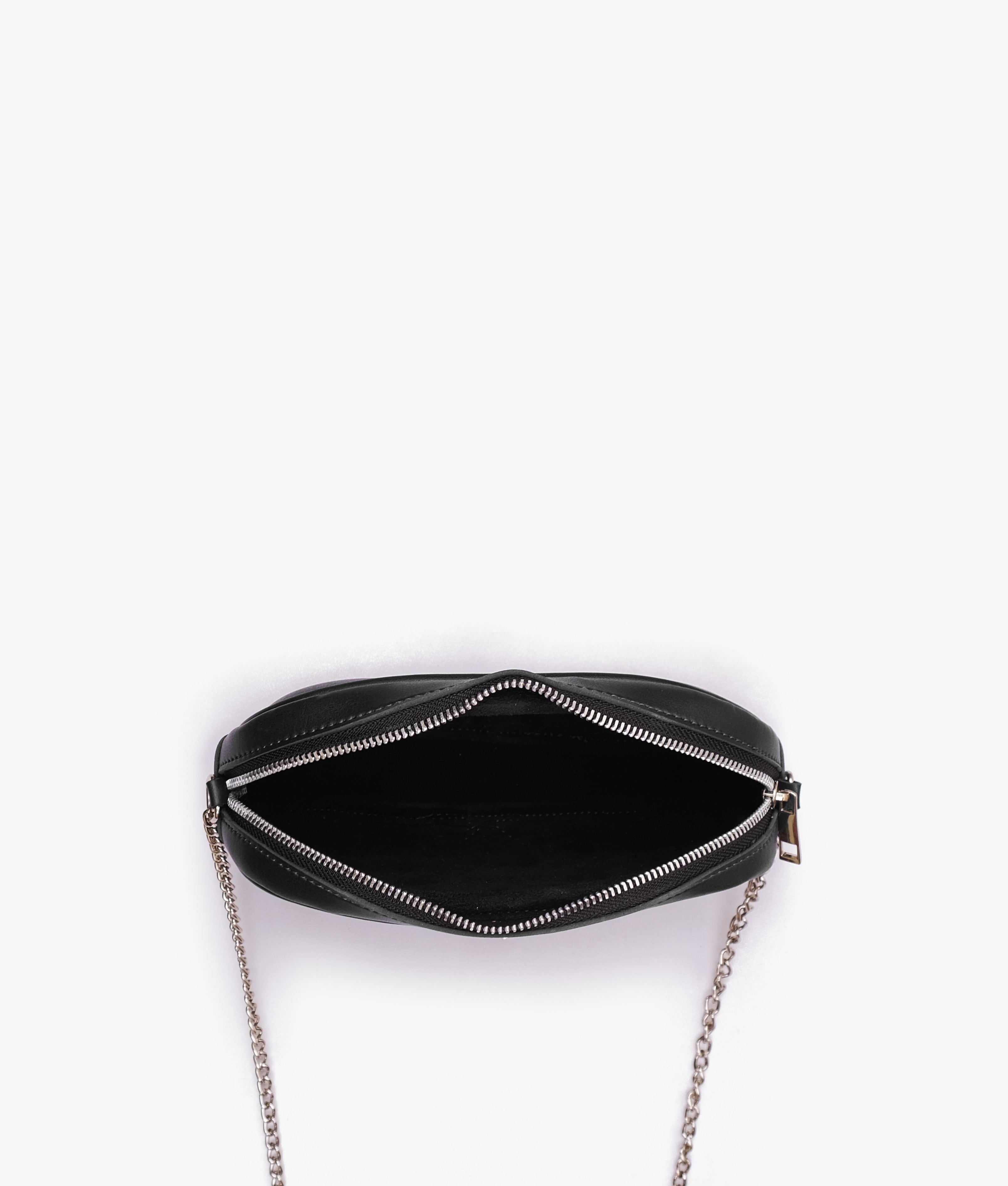 RTW Creation - Black mini quilted crossbody bag