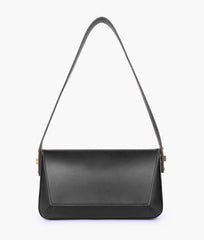 RTW Creation - Black mini flap bag