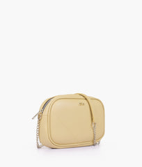 RTW Creation - Off-white mini quilted crossbody bag