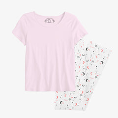 12 AM By Khawar Latif Night Moon Trouser with Matching tshirts
