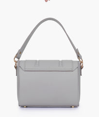 RTW Creation - Grey compact top-handle cross-body bag